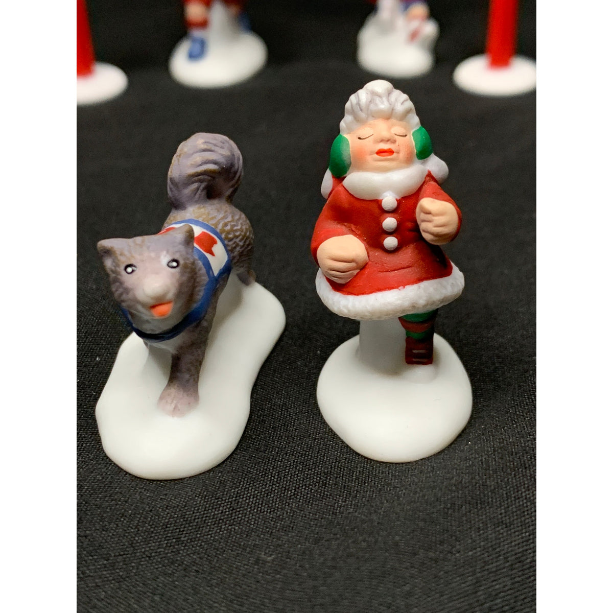 Dept 56 Christmas Fun Run 56434 North Pole Series Set of 6 Retired 1998