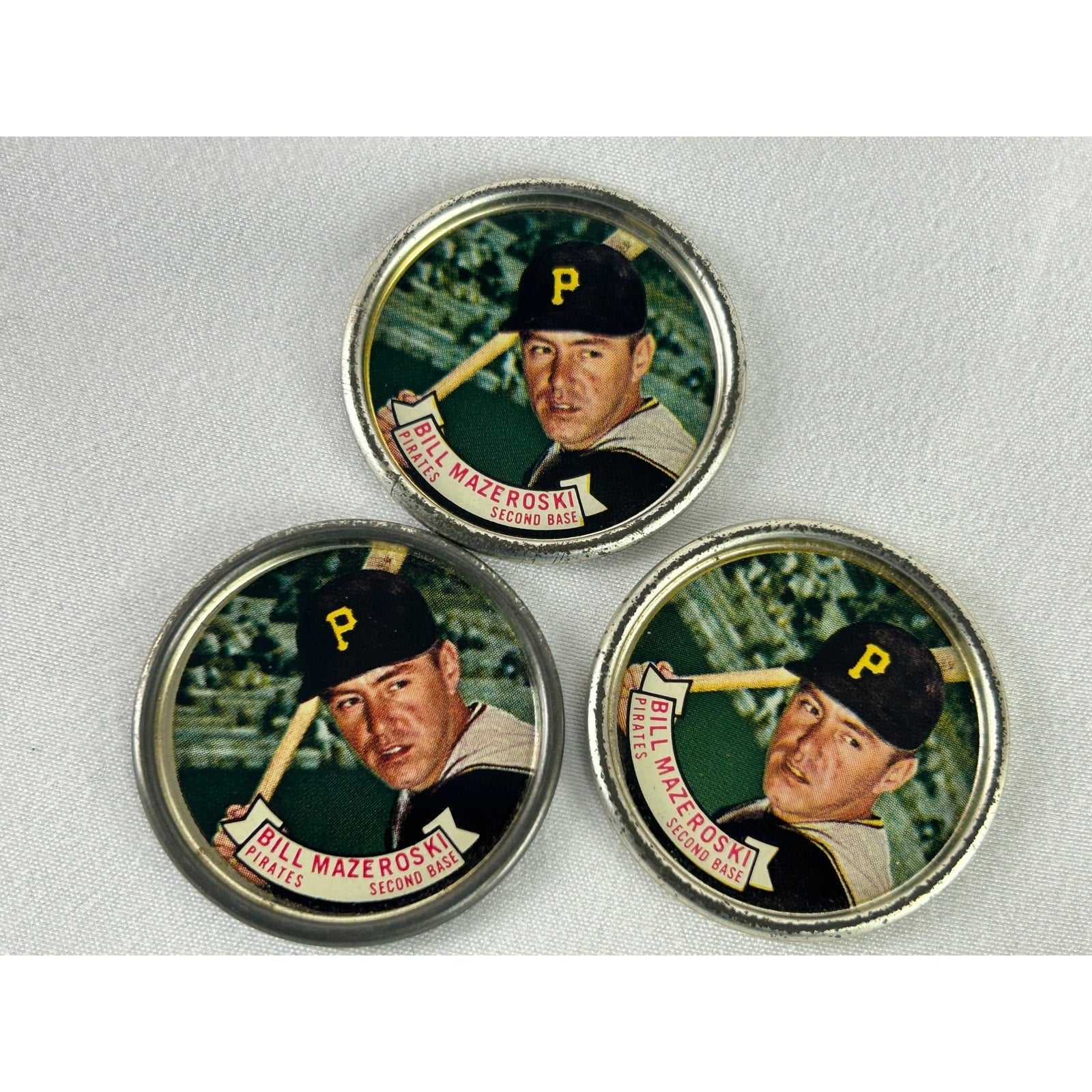 1964 Topps Baseball Coins Pirates Lot Mazeroski Clendenon Friend