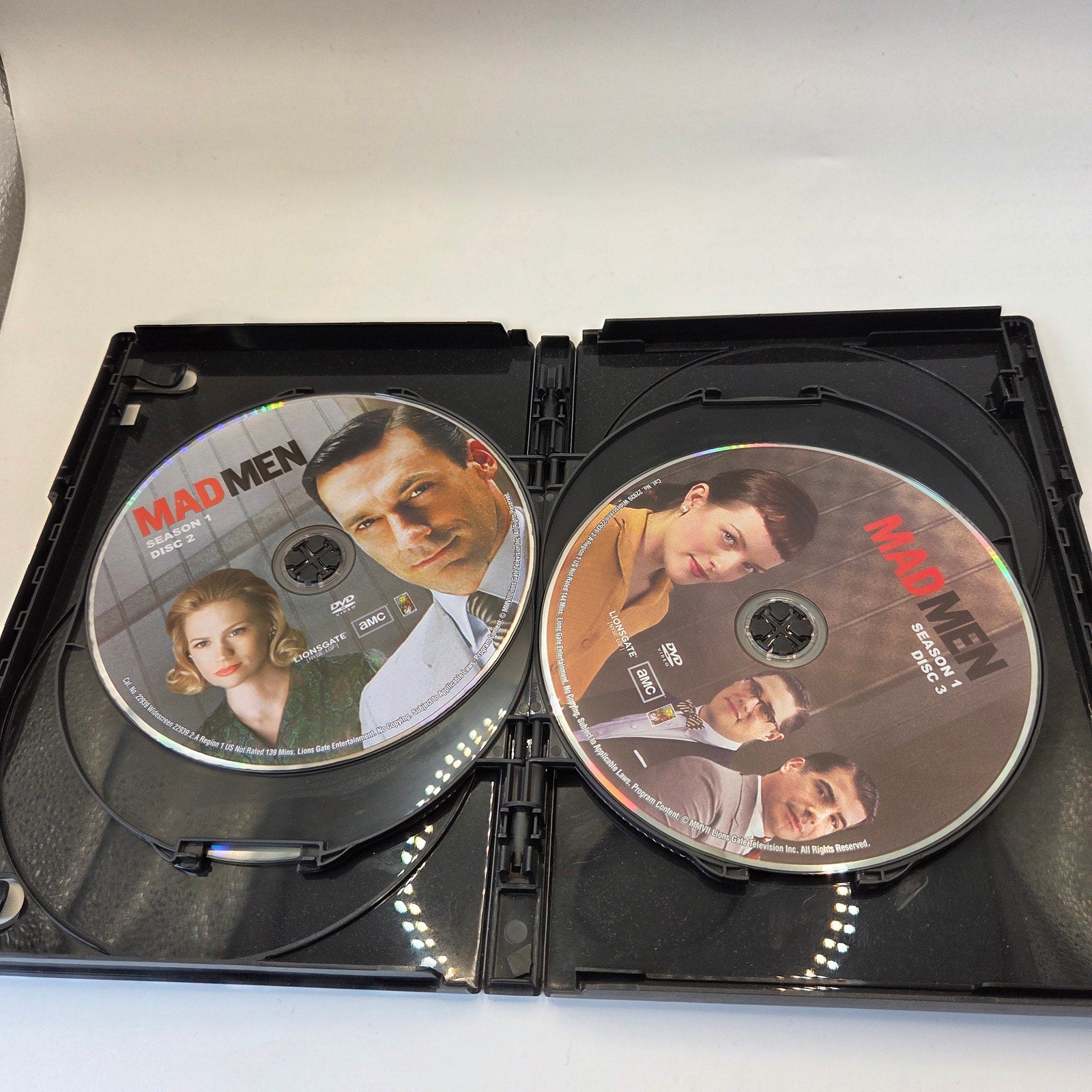 Mad Men Complete Seasons 1 2 3 4 5 DVD Collection Lot AMC Lionsgate