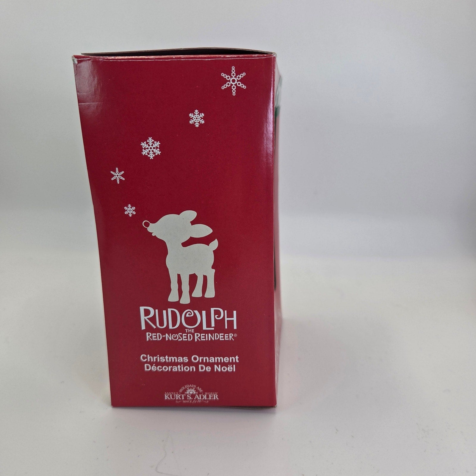 Kurt Adler Rudolph the Red-Nosed Reindeer Ornament in Box Christmas