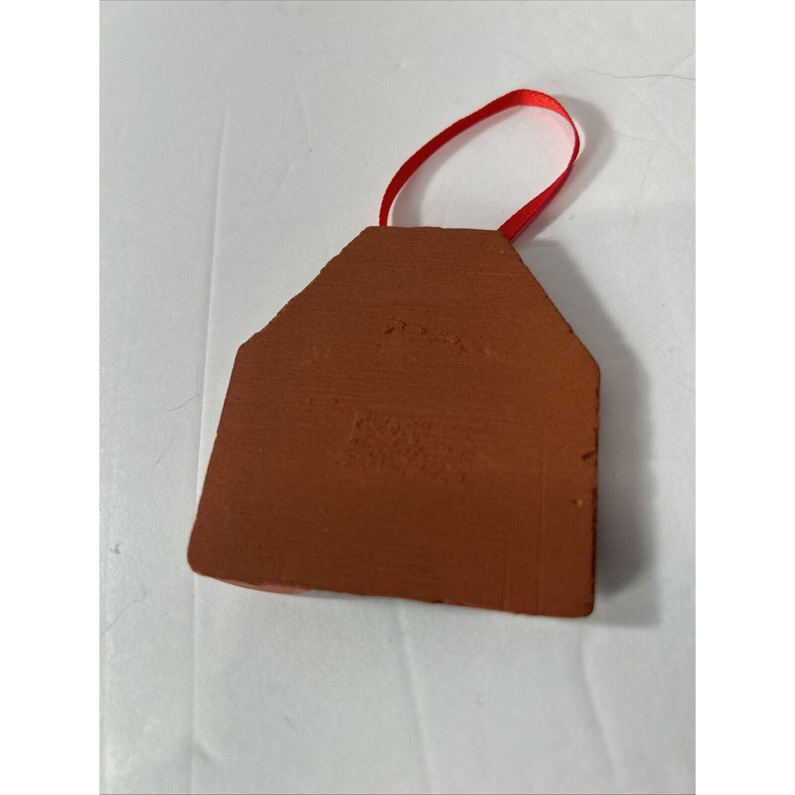 Christmas Ornament Lot of 6 – Wood, Ceramic & Crochet Holiday Mix