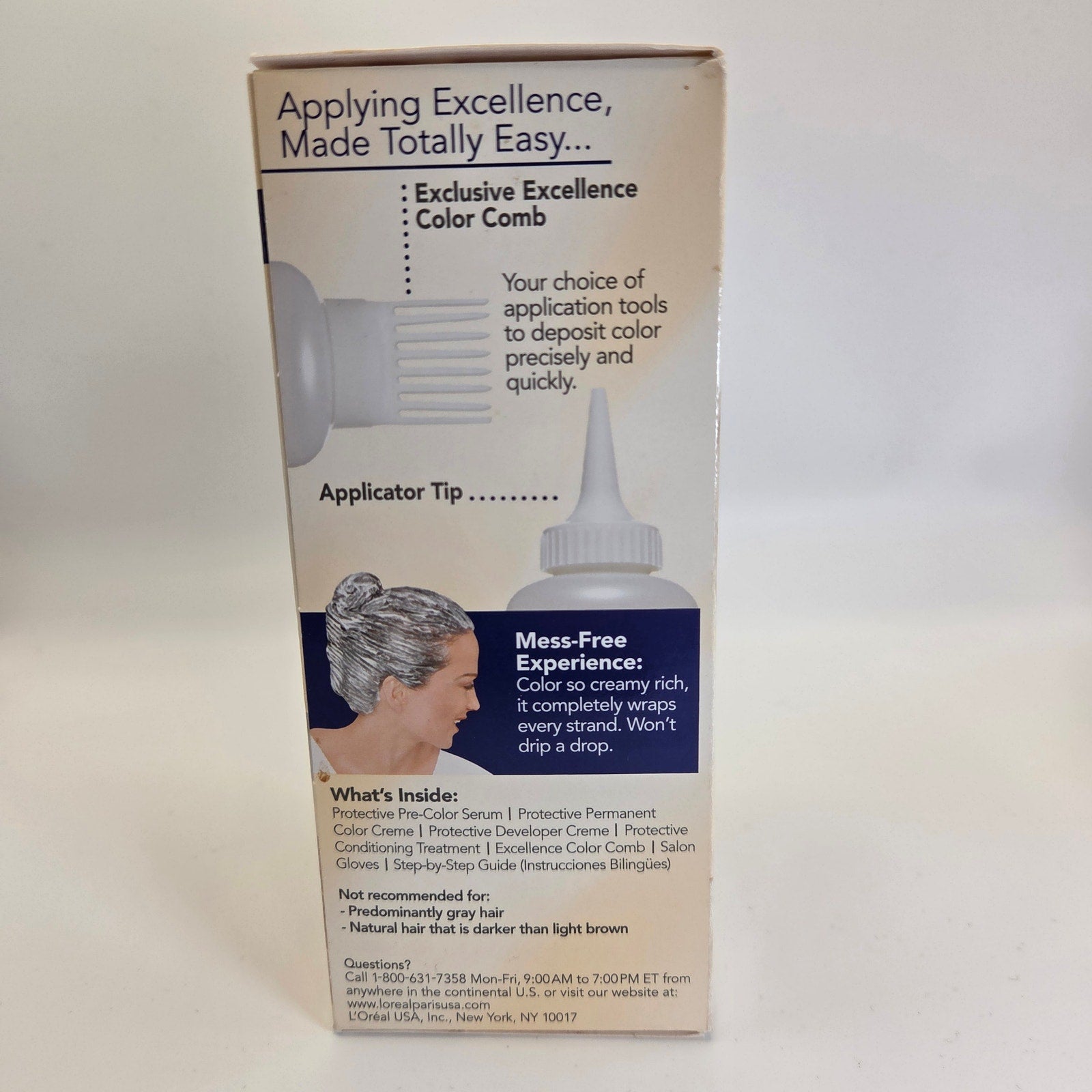 L’Oréal Excellence Crème 01 Blonde Supreme High-Lift Extra Light Ash Blonde NOS