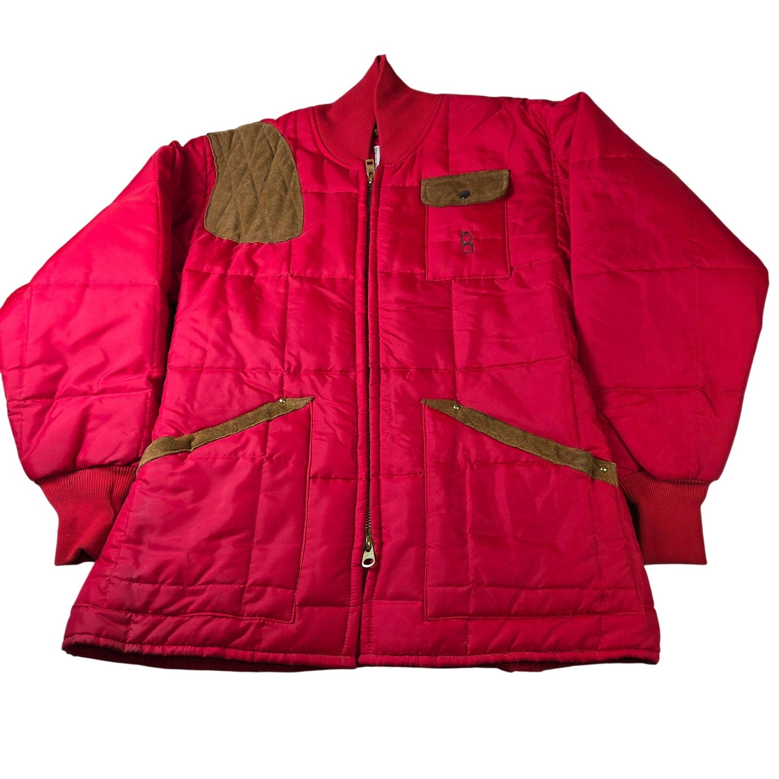 Bob Allen Sportswear Quilted Hunting Coat Jacket USA Made XL