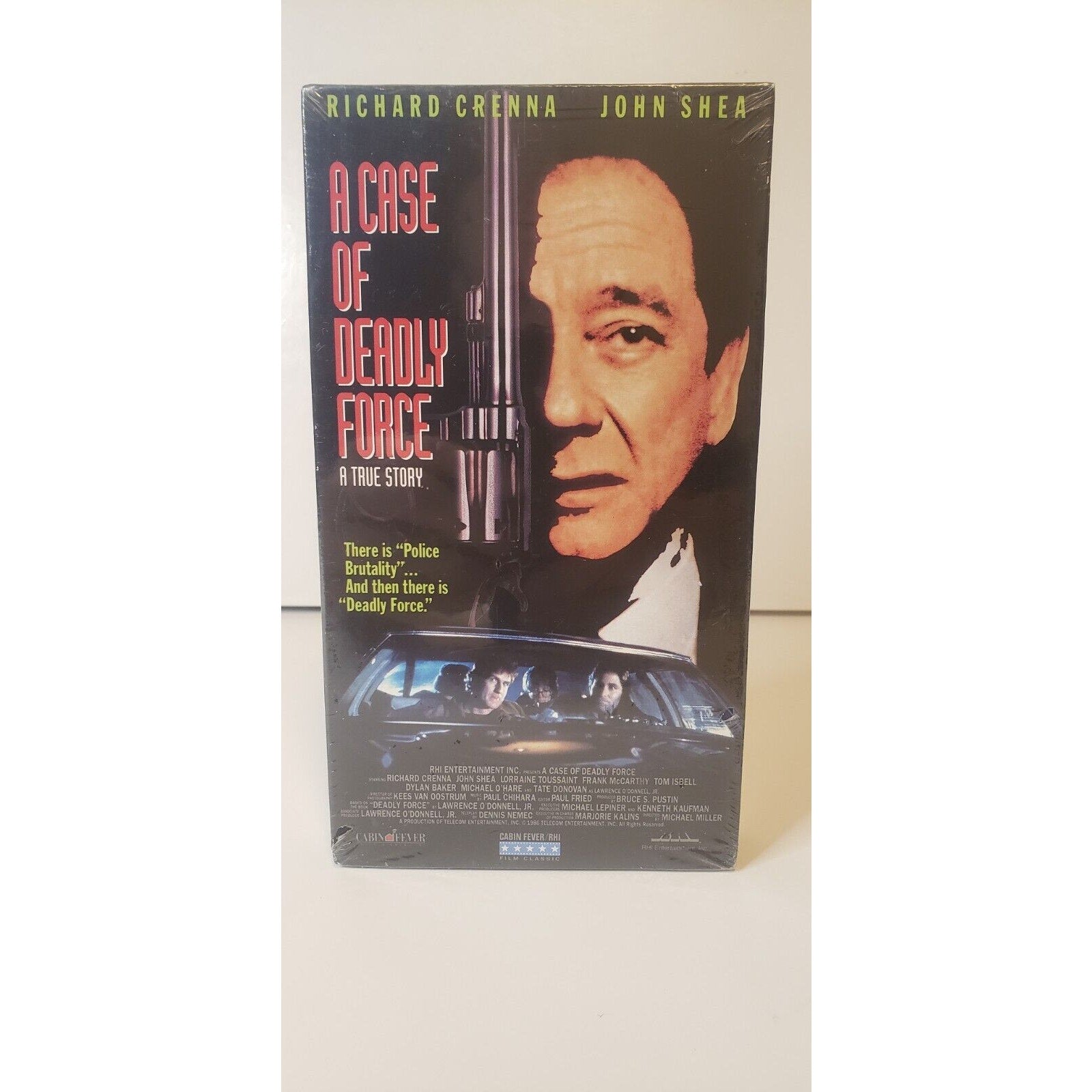 A Case Of Deadly Force VHS New Sealed Richard Crenna John Shea