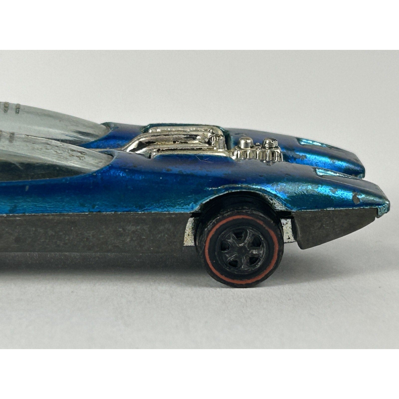 Vintage Hot Wheels Redline 1969 Splittin' Image Mattel Diecast Car W/Badge