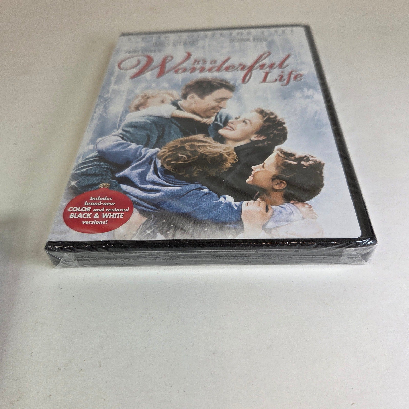 It's a Wonderful Life 2‑Disc Collector’s Set (Color + B&W) – New, Sealed