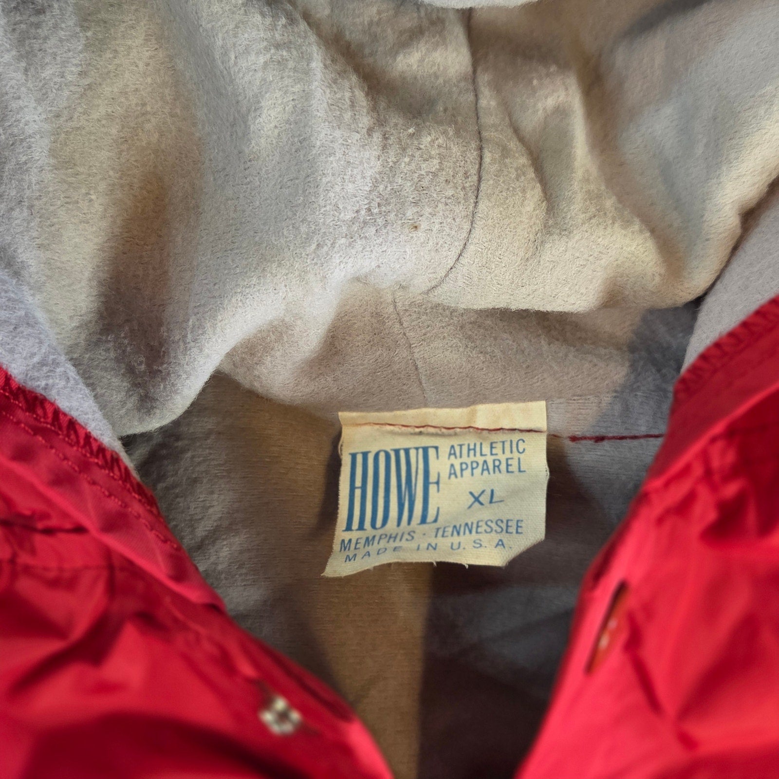 1984 Memphis Showboats USFL Rain Jacket Howe Athletic Apparel XL Made in USA