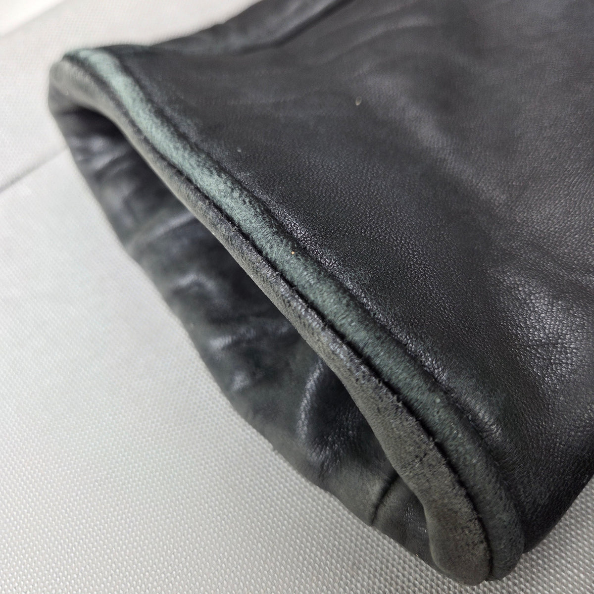 Marc New York Andrew Marc Leather Jacket Mens XL Thermolite Full Zip Black