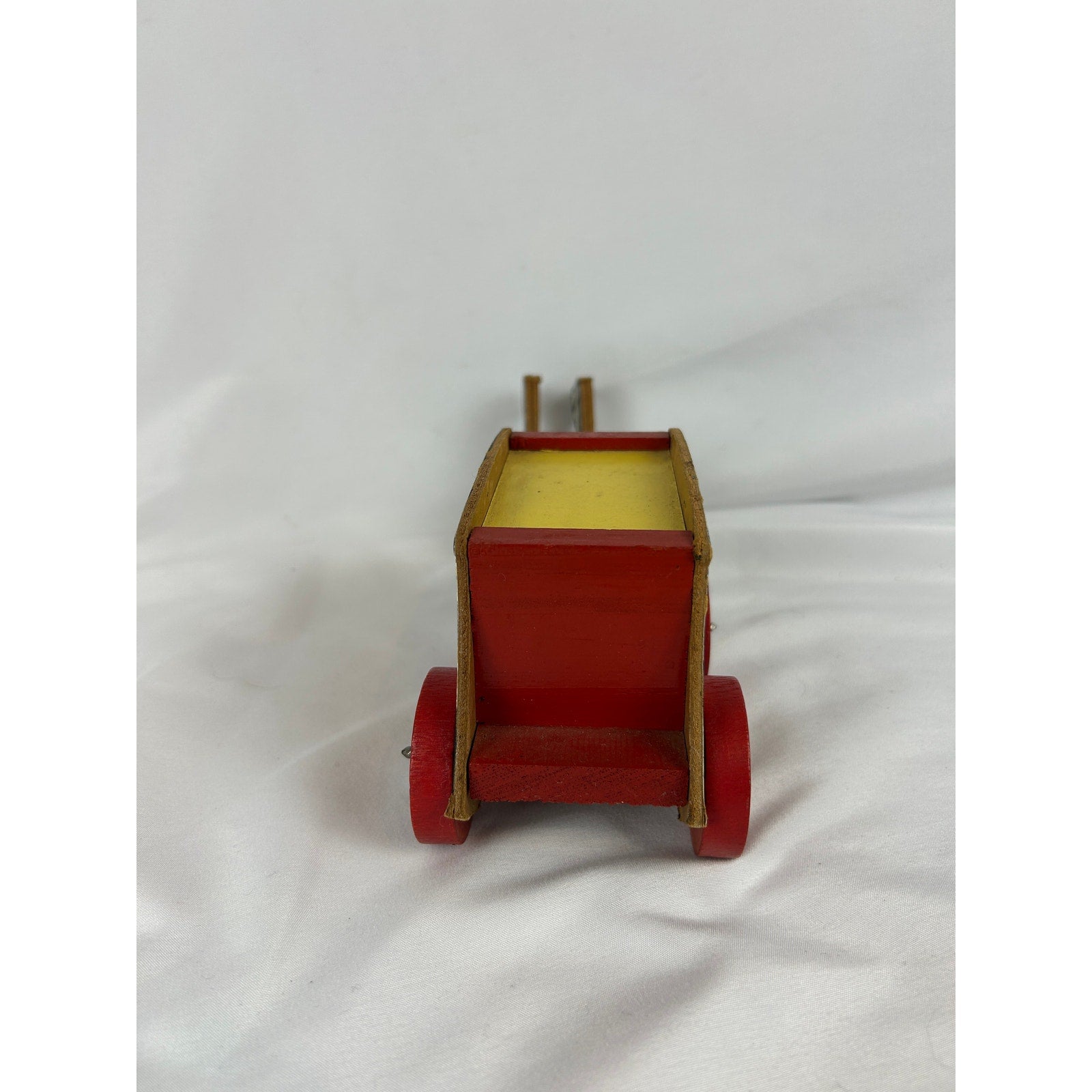 Vintage Keystone Frontier Stagecoach Wood Toy Horse Wagon 1950s