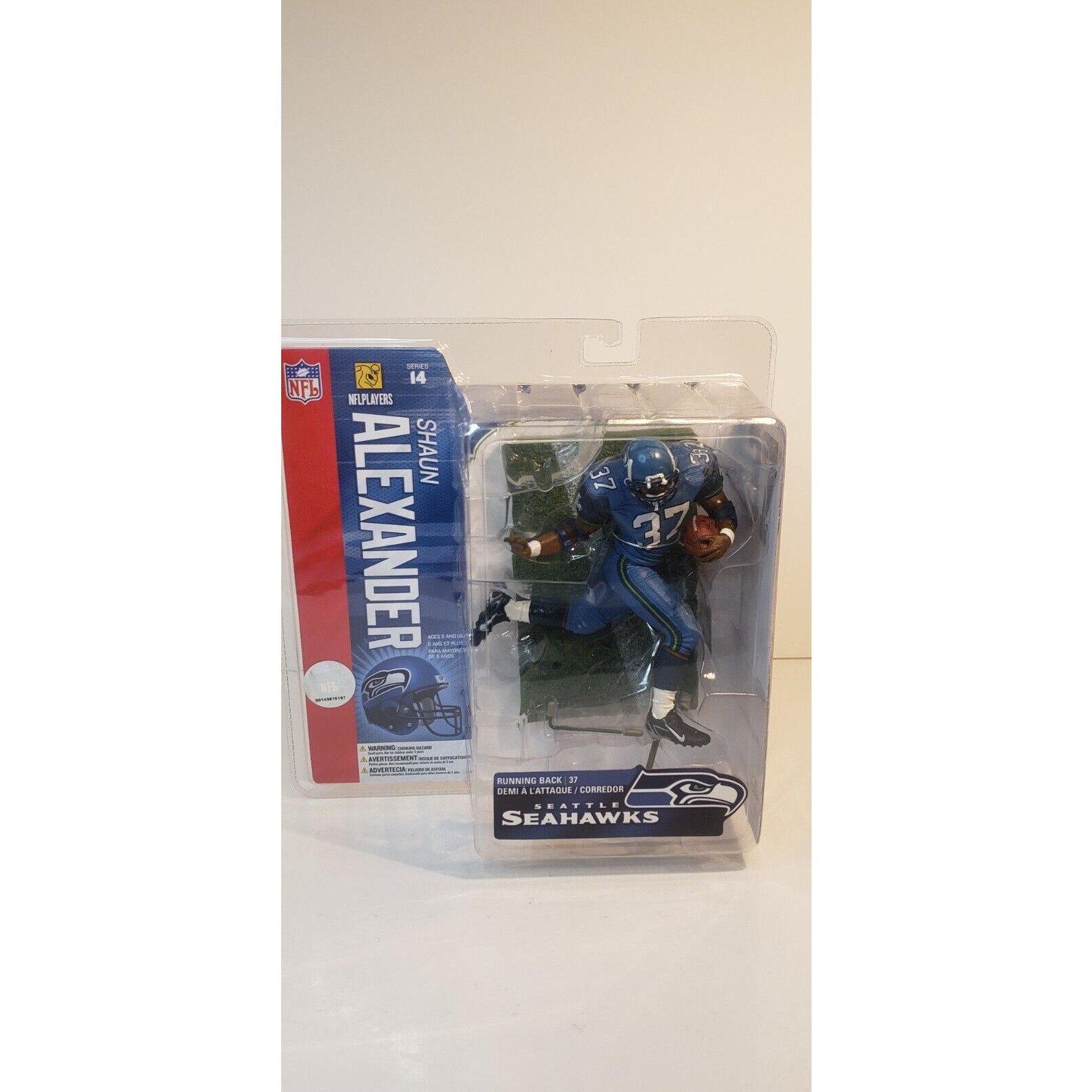 Shaun Alexander 2006 McFarlane Series 14 Seattle Seahawks Blue Pants Variation
