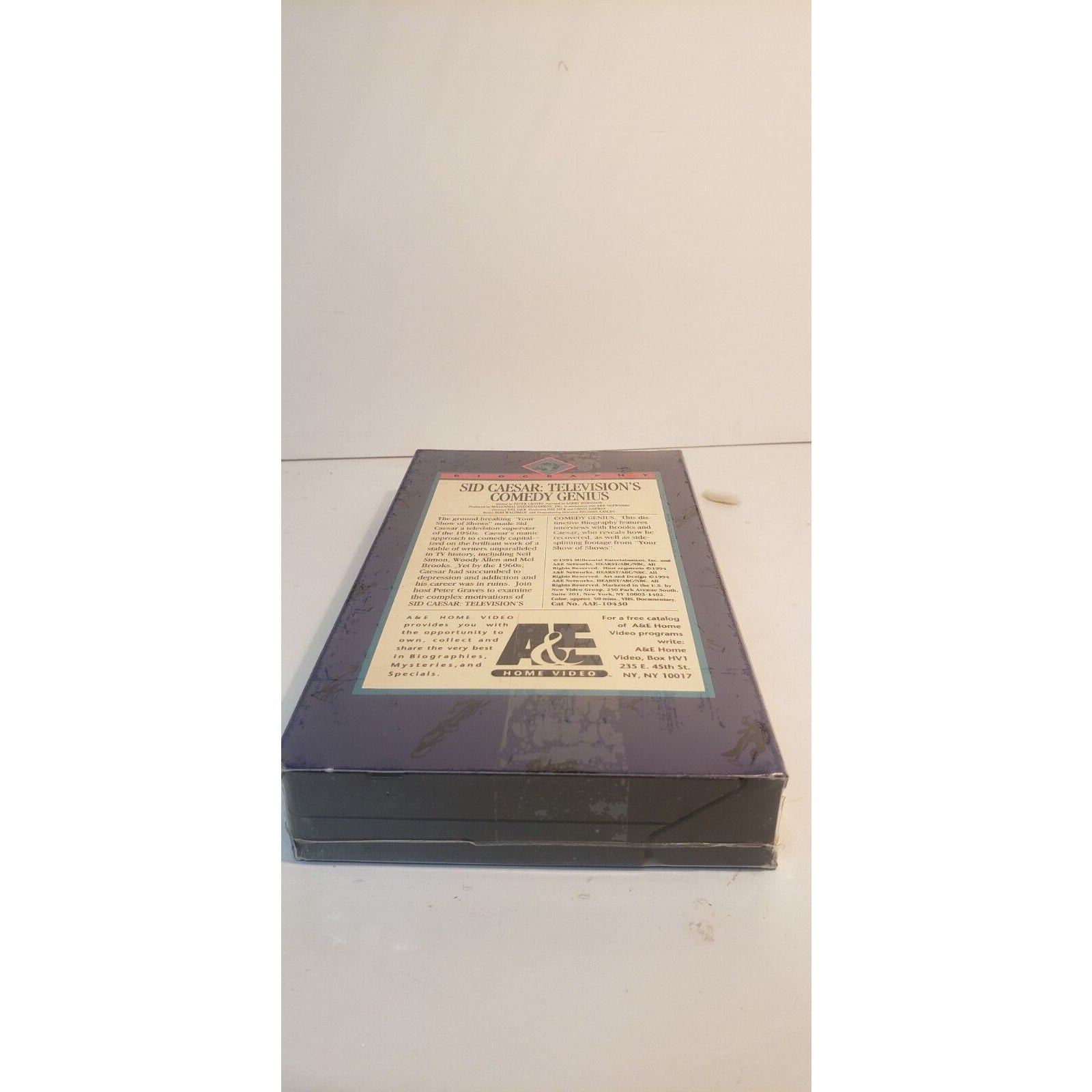 Sid Caesar: Television's Comedy Genius 1994 VHS New Sealed A&E Home Video