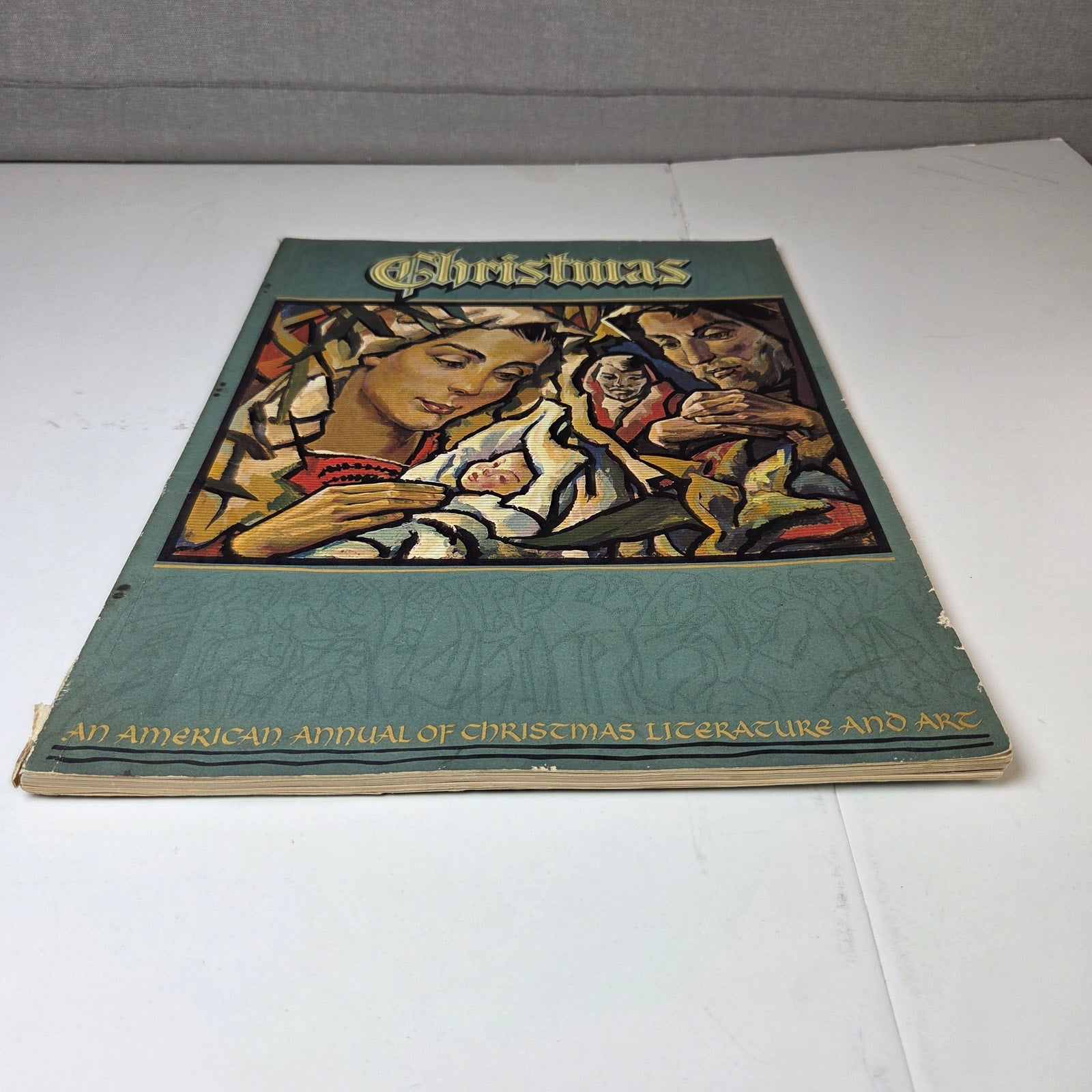 Christmas Annual 1960 Augsburg Publishing Art Literature Nativity Holiday Book