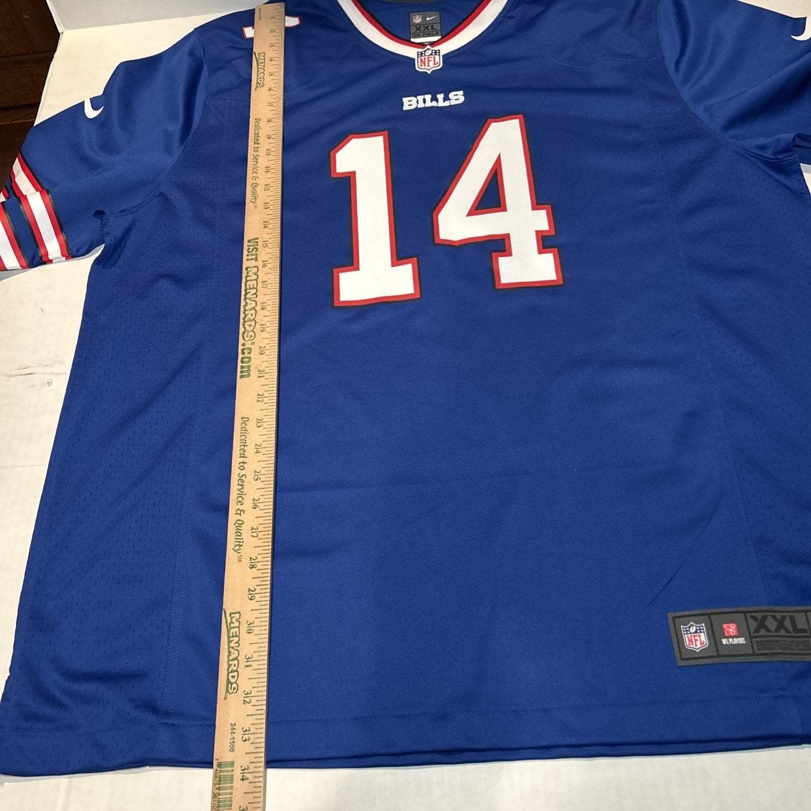 Stefon Diggs #14 Buffalo Bills NFL Football Jersey Size 2XL