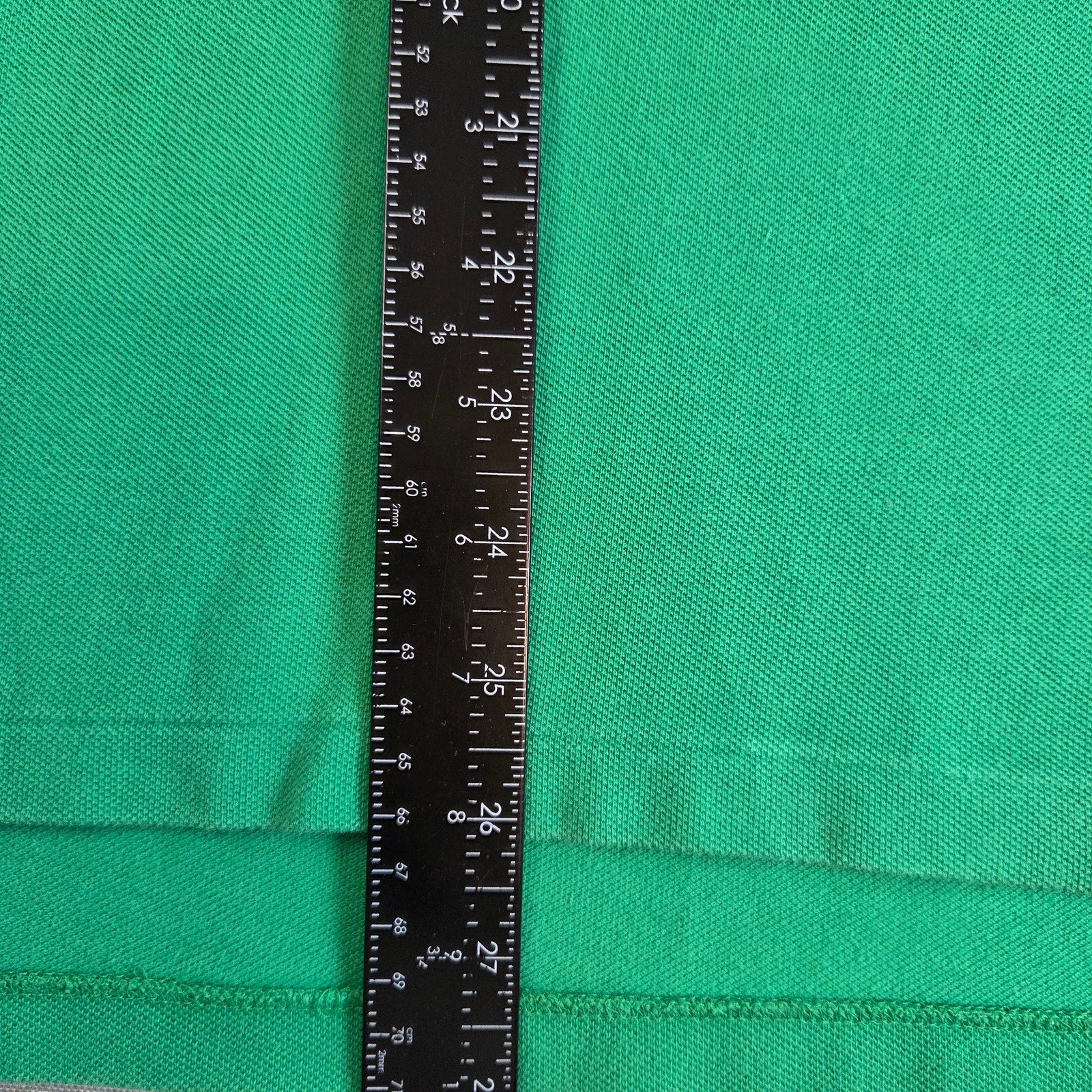 Polo Ralph Lauren Custom Fit Green Crest Polo Shirt XL #4 Sleeve