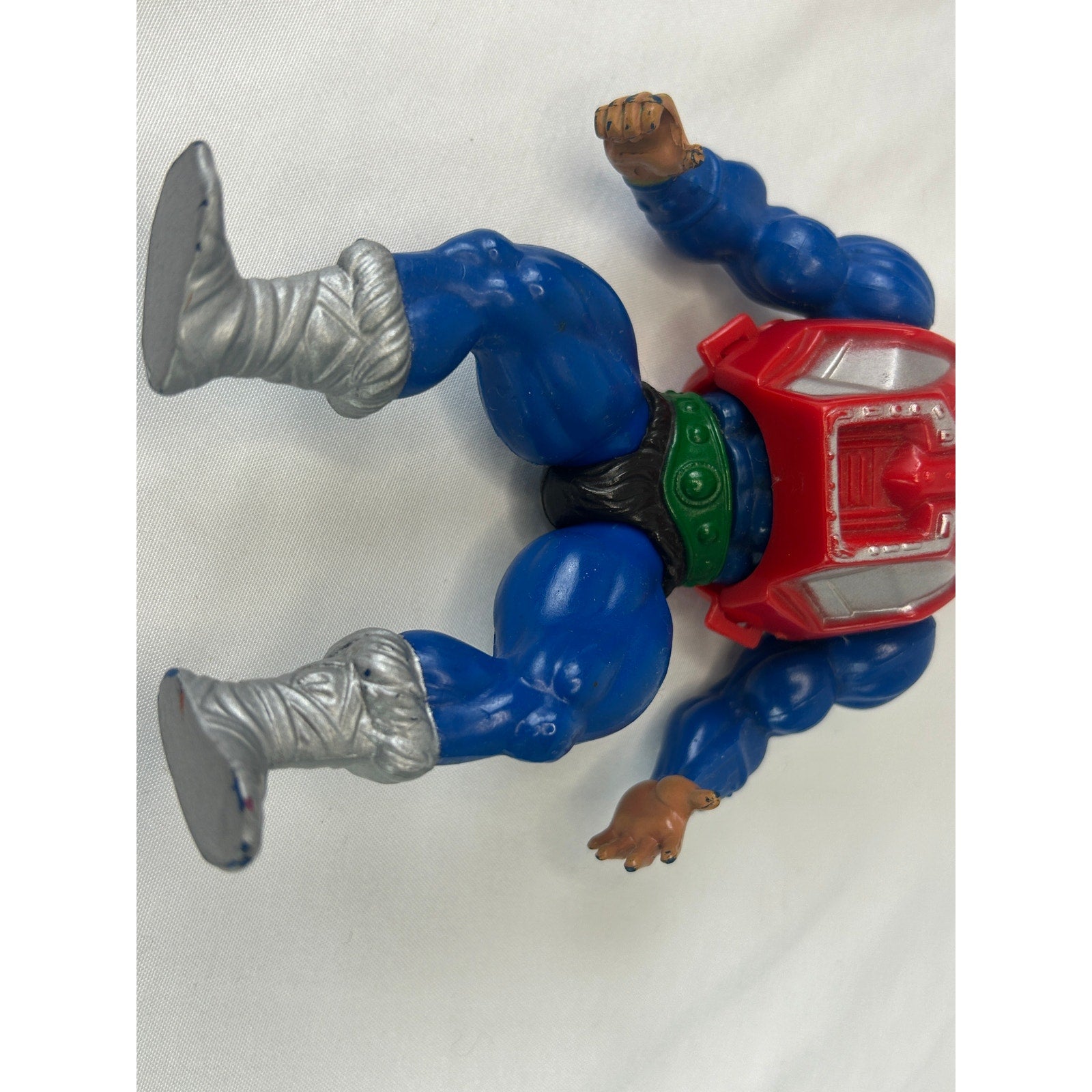 Vintage MOTU Mekaneck Figure w Original Armor Mattel 1983 He-Man