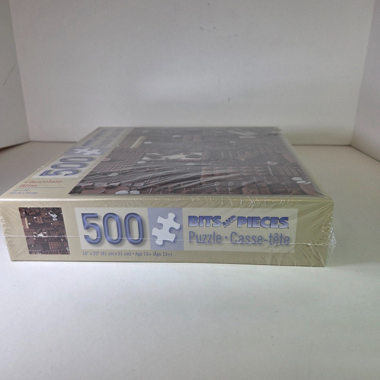 Bits and Pieces Chocolate Bliss 500 Pc Puzzle, NEW! Sealed