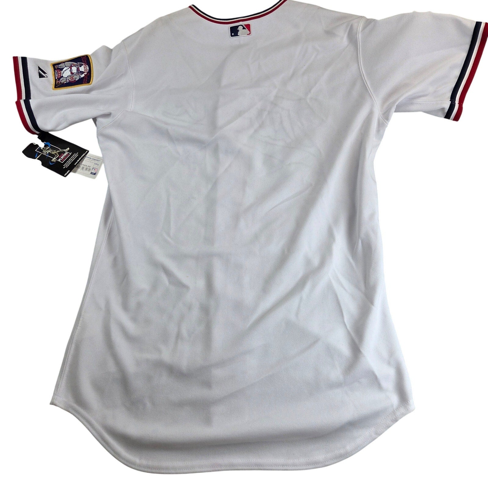 Majestic Minnesota Twins Joe Mauer Signed 2009 Metrodome Jersey Size 44 NWT