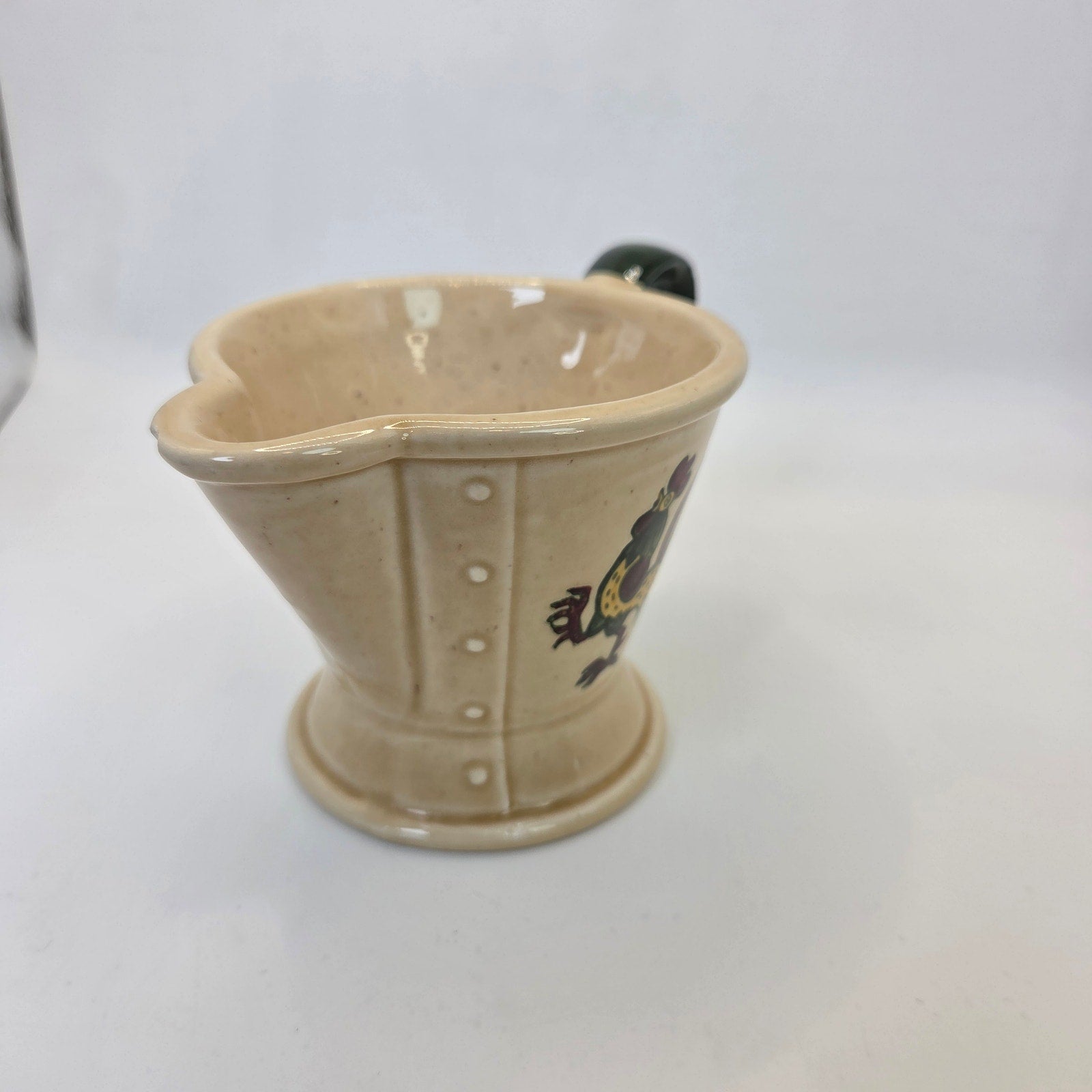 Metlox Poppytrail Rooster Creamer Pitcher Vintage California Pottery Chipped