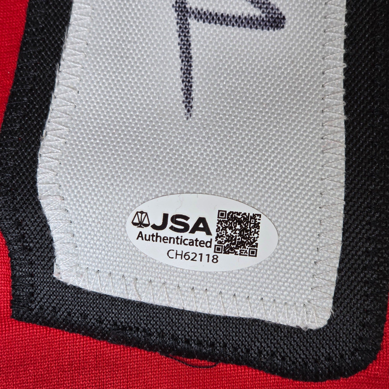 Ari Lehman Jason 1 Signed Jason Voorhees Hockey Jersey JSA COA XL Custom Red