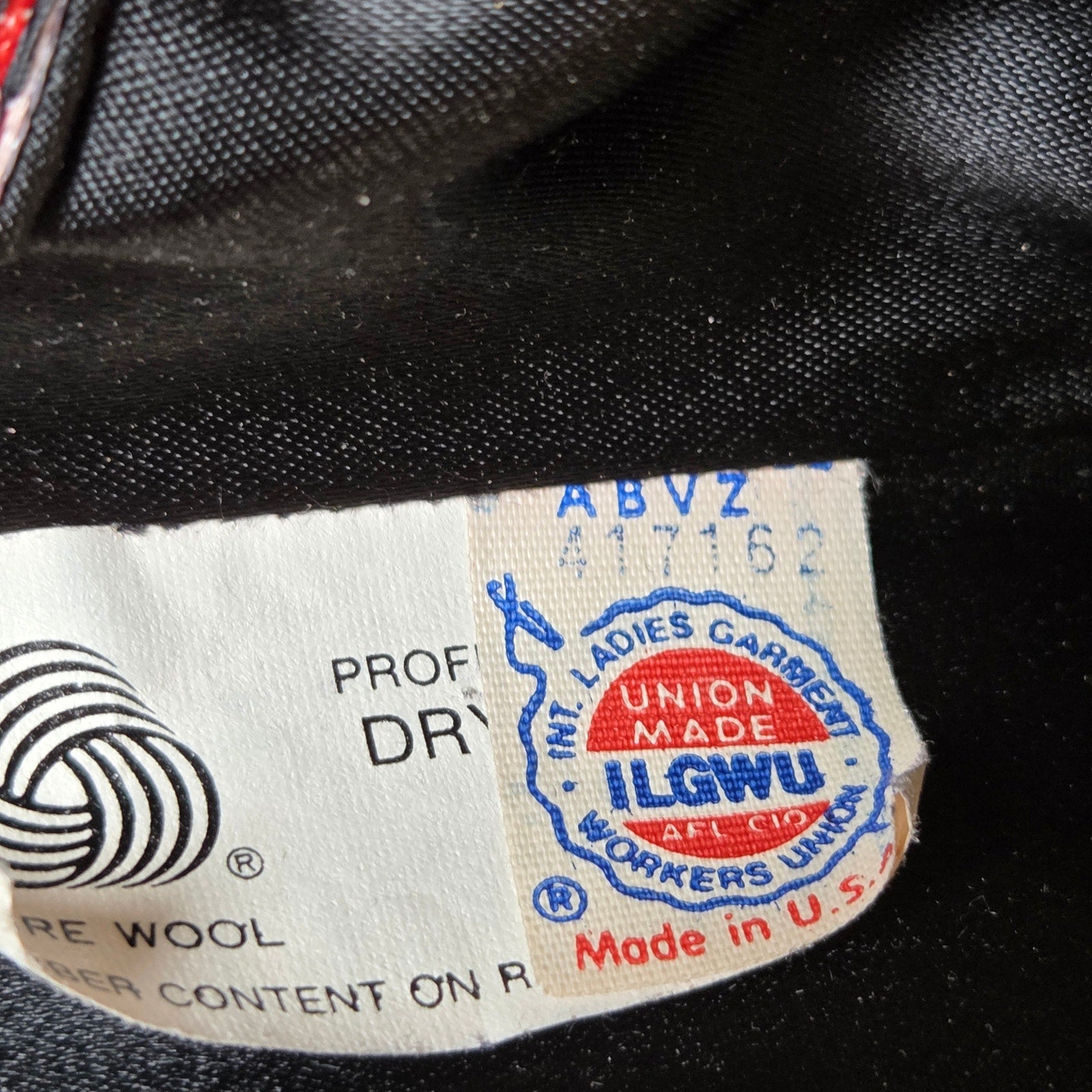 Mackintosh Vintage Wool Jacket Womens 8 USA Made Union ILGWU