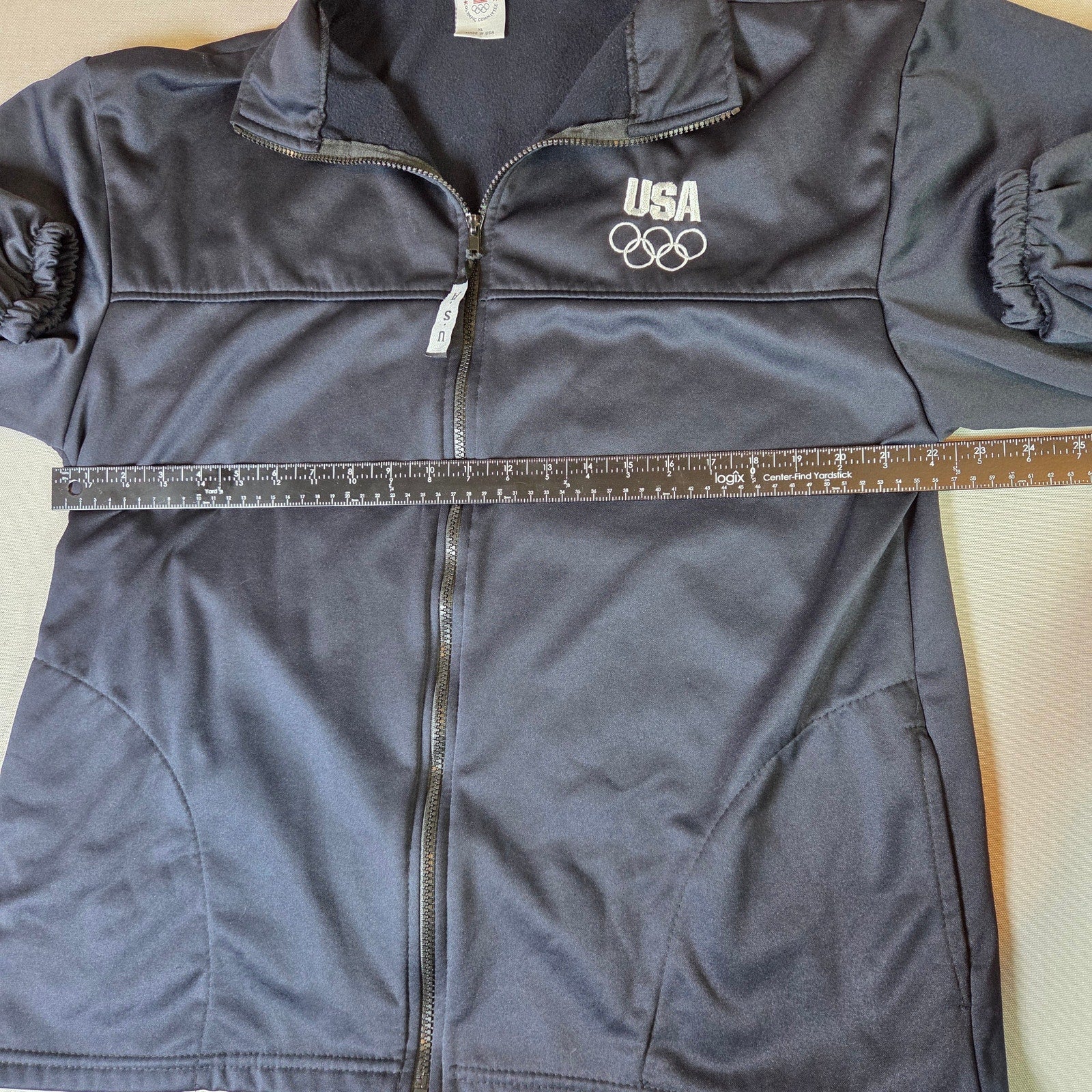 United States Olympic Committee USA Zip Jacket XL Made in USA