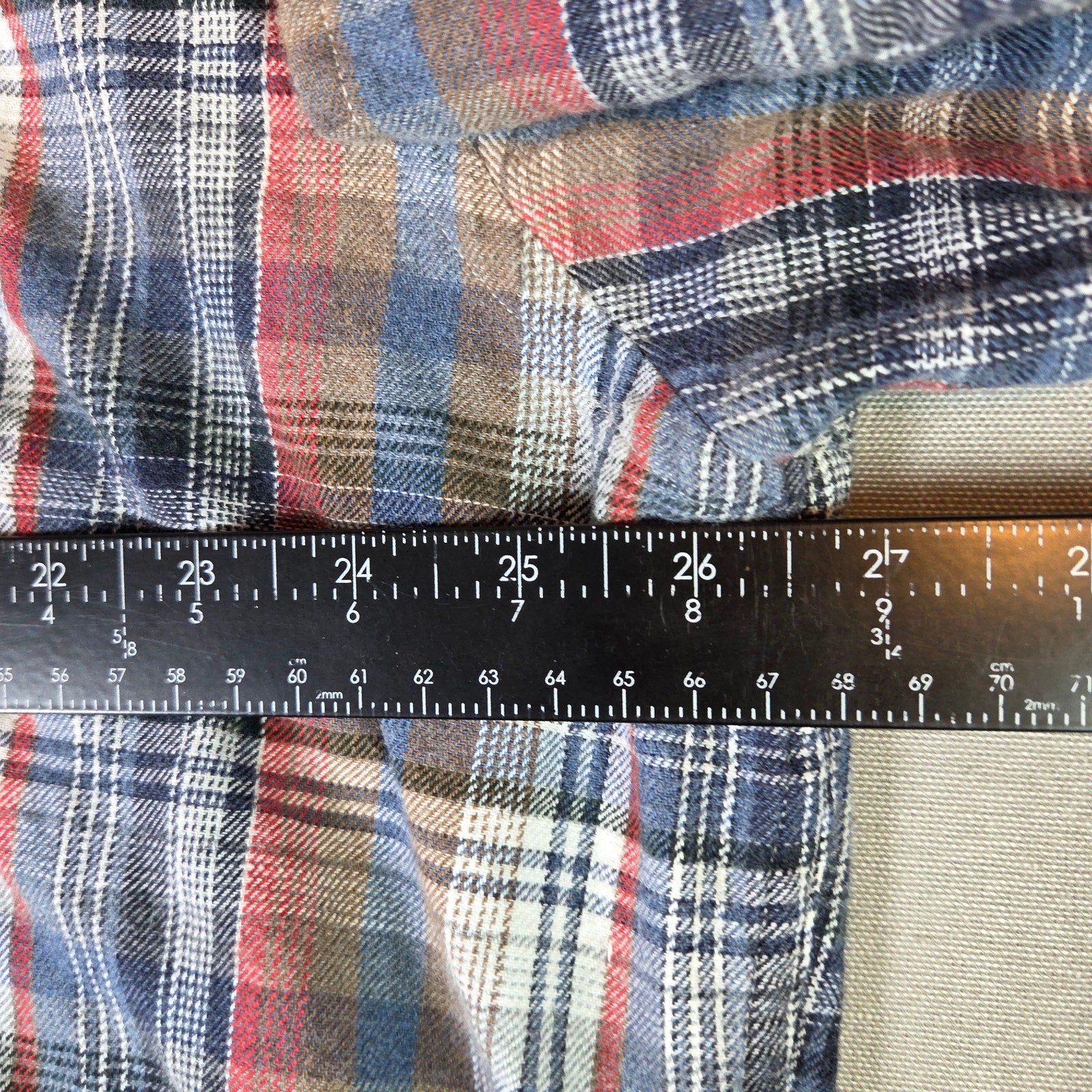 Peter Millar XXL Plaid Flannel Button-Down Shirt Long Sleeve Cotton