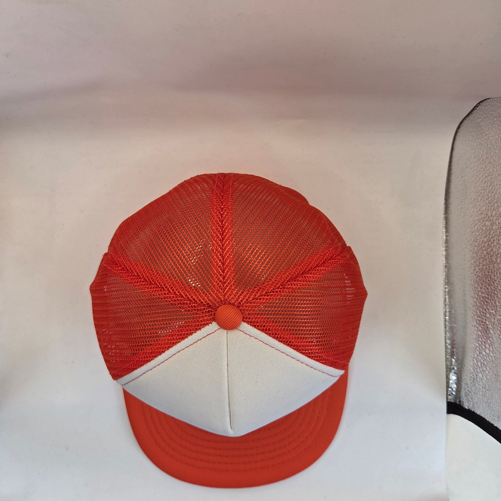 Vintage Trust Worthy Hardware Trucker Snapback Hat Young An Korea Rope OSFA