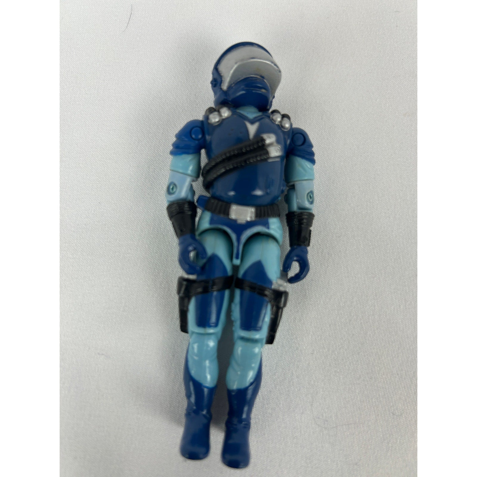 Vintage GI Joe Motor Viper v1 1986 Cobra Stun Pilot complete with card