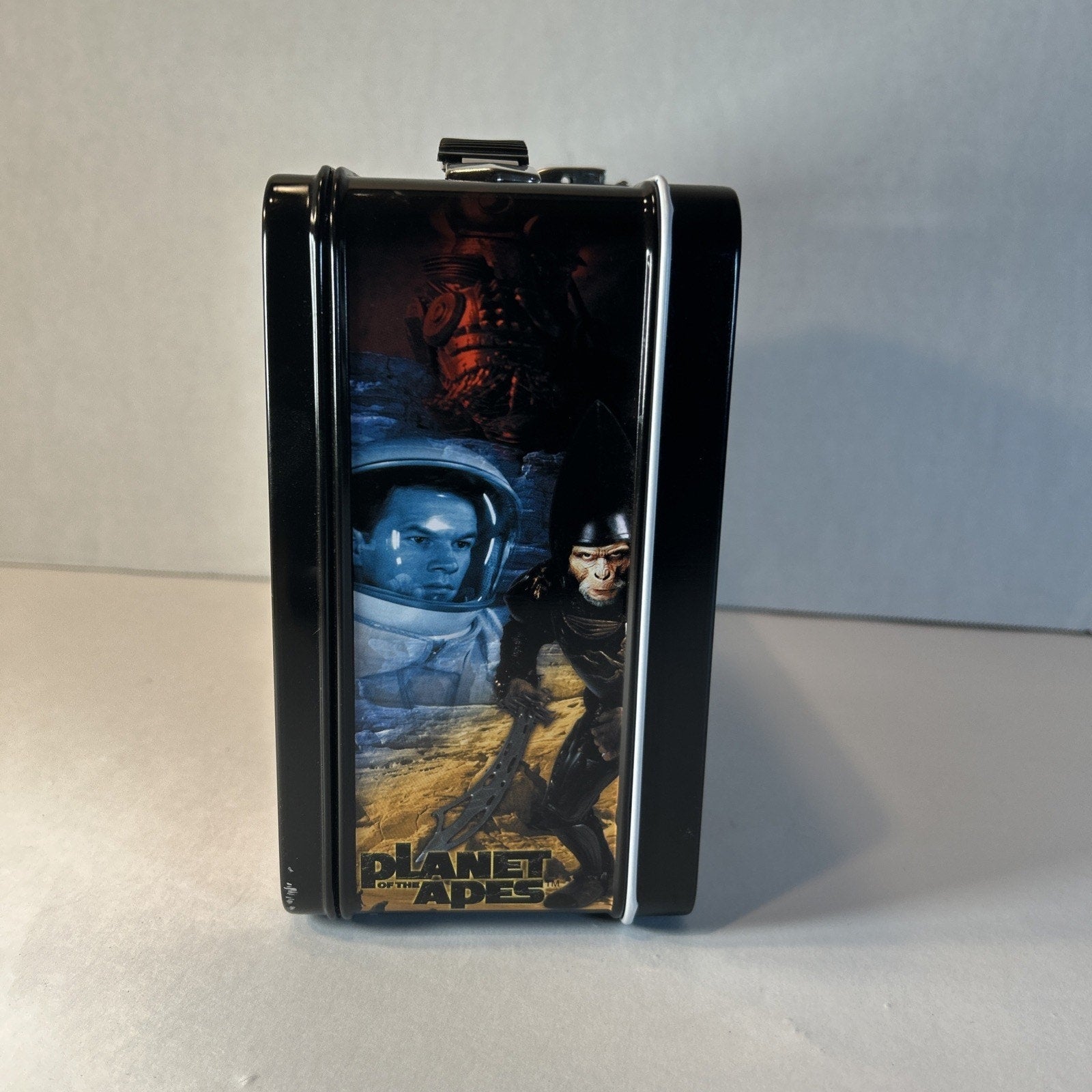 2001 Planet of the Apes Metal Lunchbox with Thermos NECA Movie Collectible