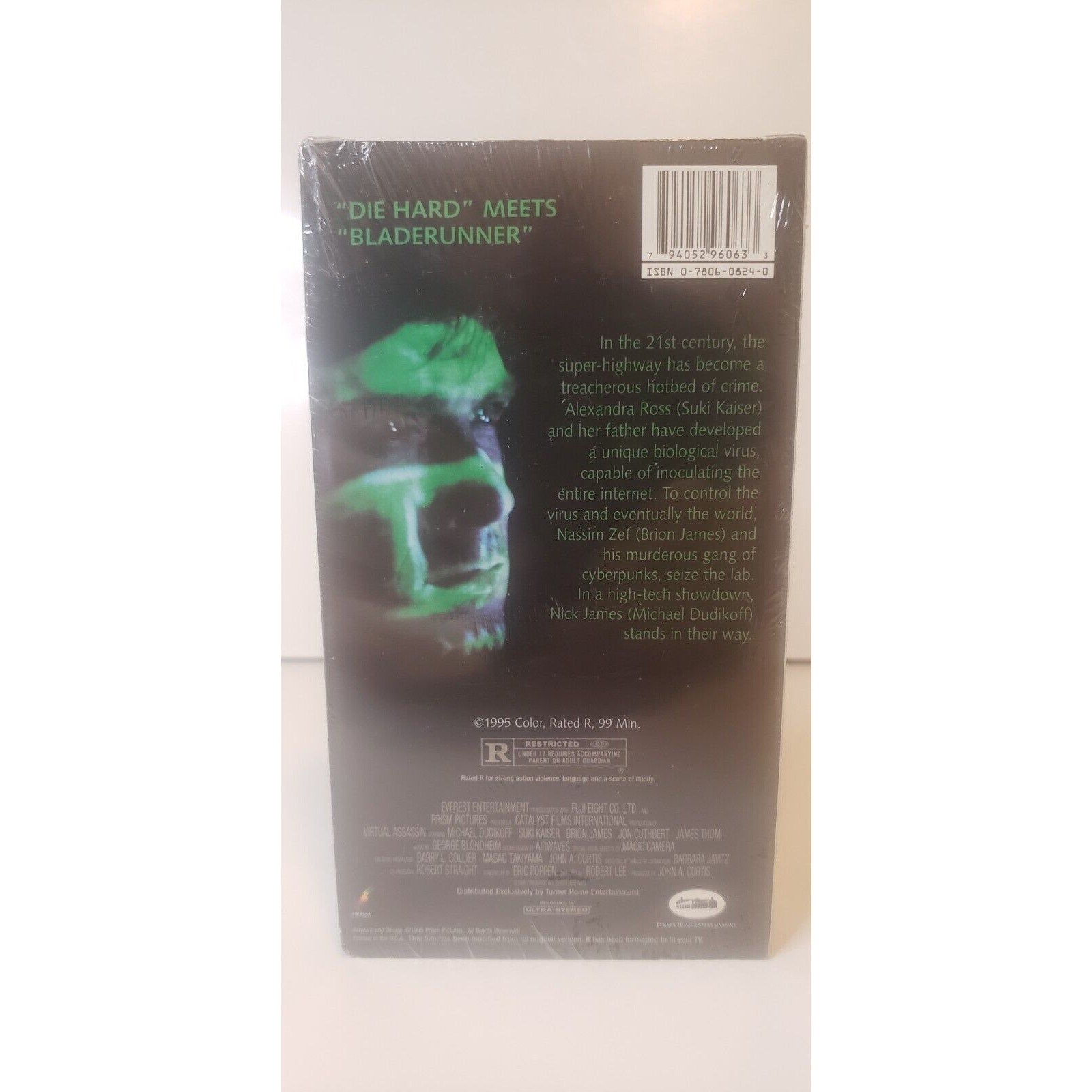 Virtual Assassin VHS New Sealed 1995 *RARE