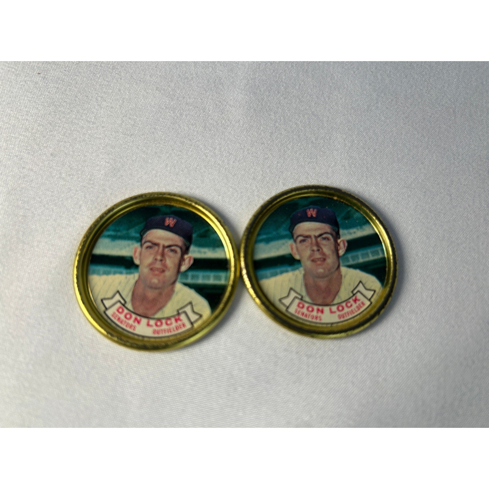 1964 Topps Don Lock Baseball Coin Lot Washington Senators TCG