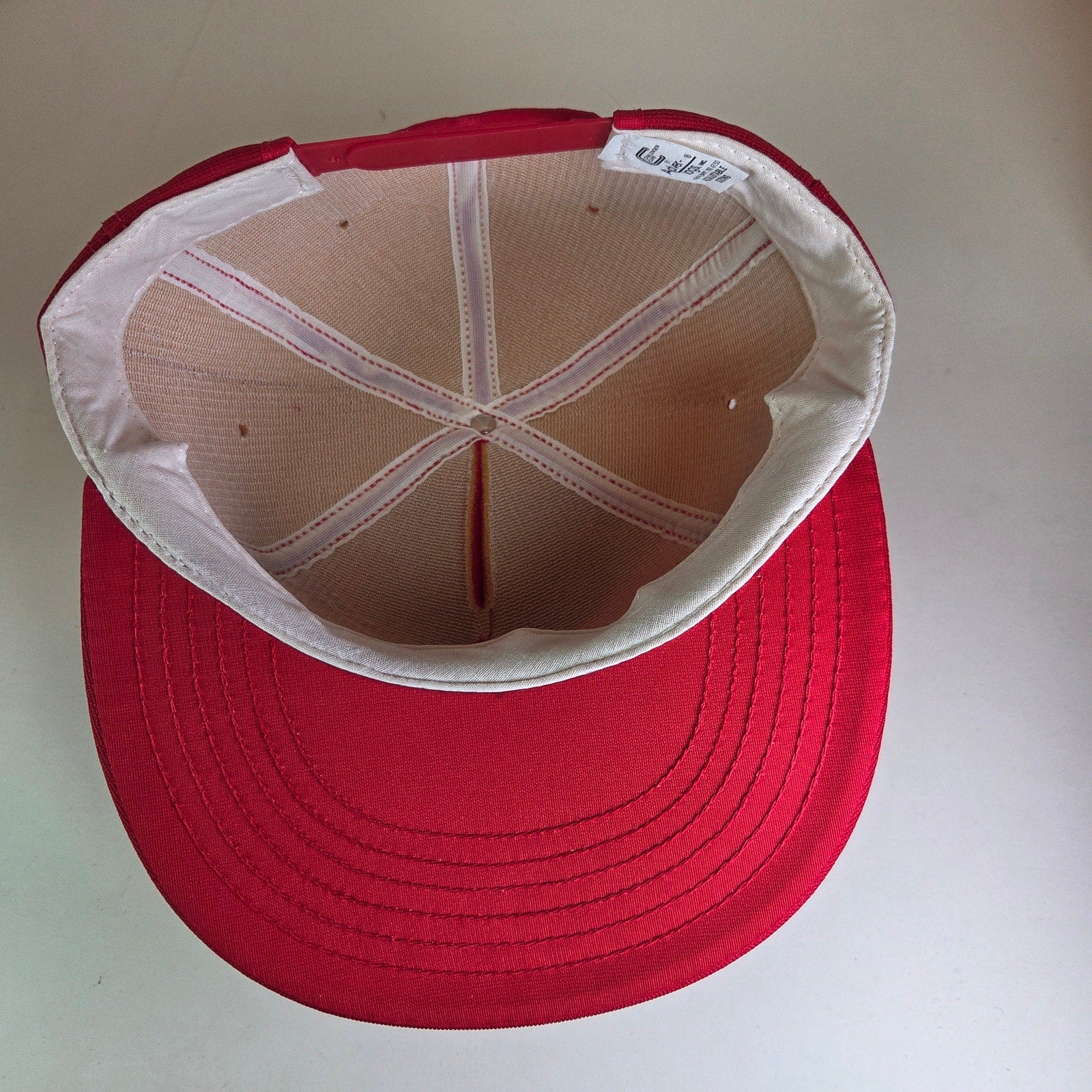 Rare 1980s Minnesota North Stars x Winston Promo Full Foam Snapback Hat