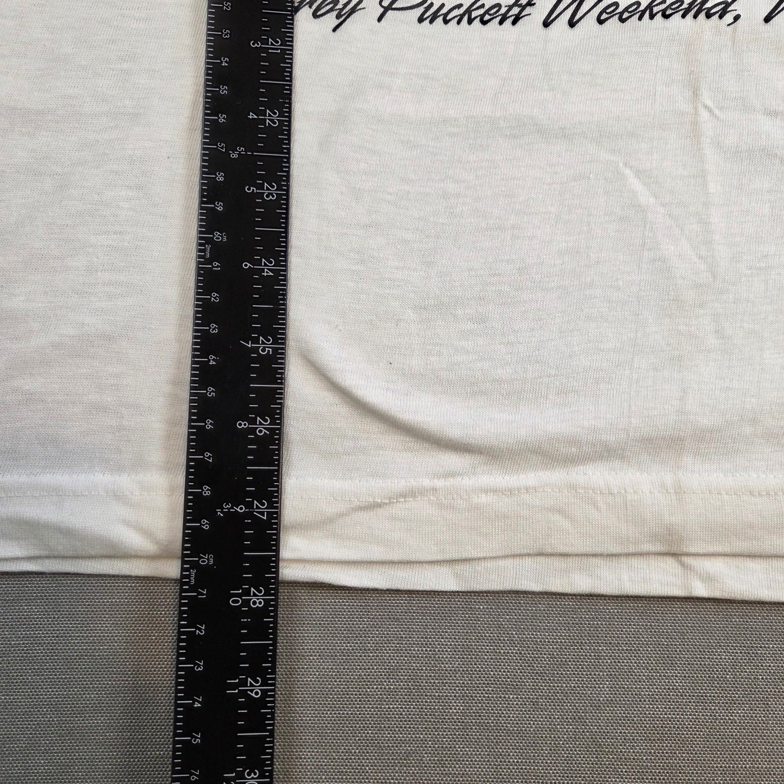 1997 Kirby Puckett Weekend Twins Promo T-Shirt Target Size L Vintage White