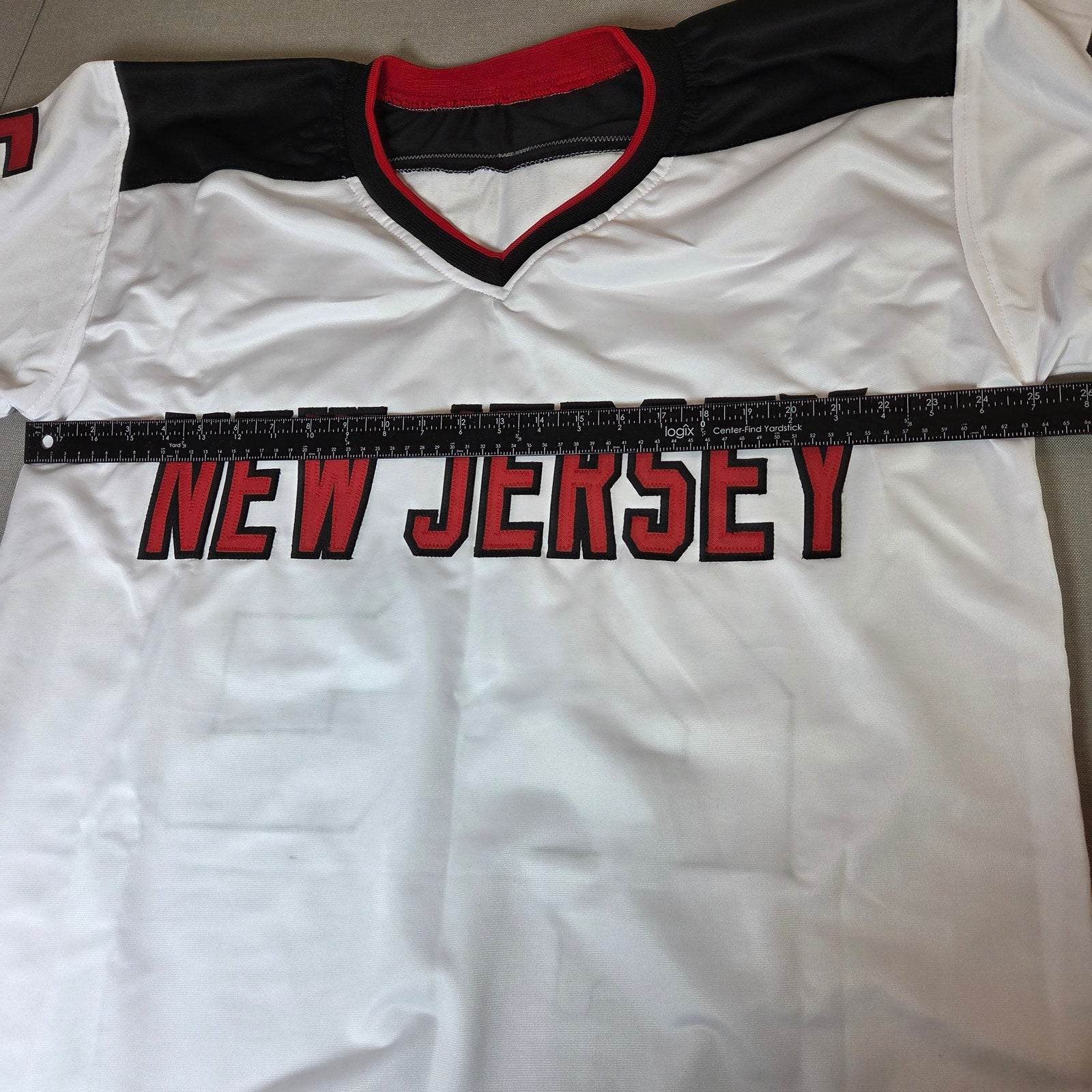 Joe Nieuwendyk HOF 11 Signed New Jersey Devils Custom Jersey Beckett Witness
