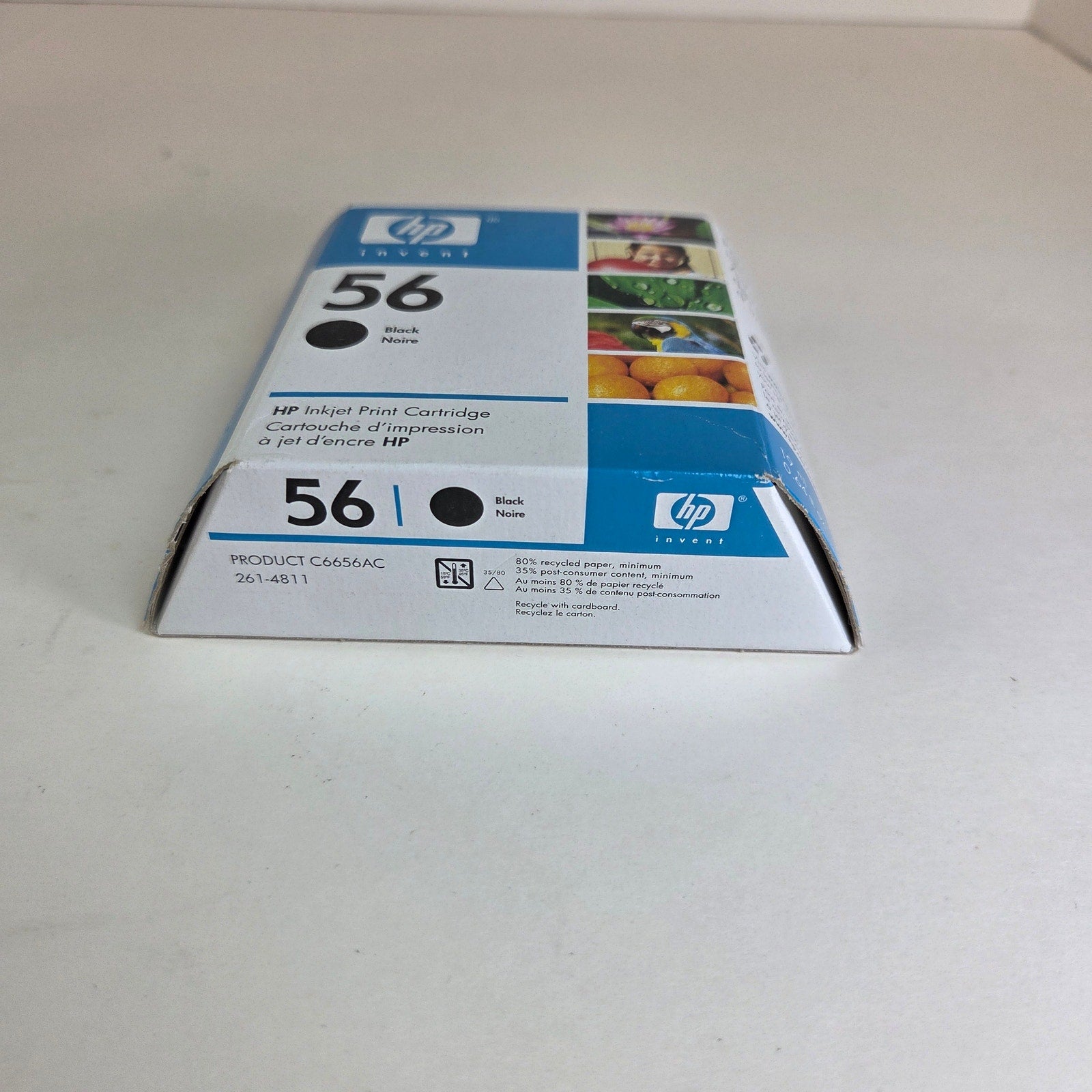 HP 56 Black Ink Cartridge C6656AC Sealed Genuine OEM Expired 2006