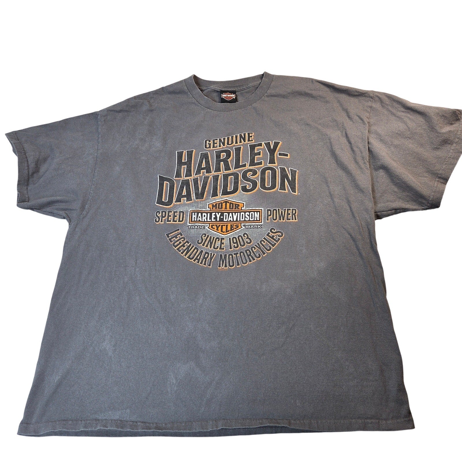 Harley Davidson Sturgis South Dakota 2020 Graphic T Shirt Mens 3XL Gray
