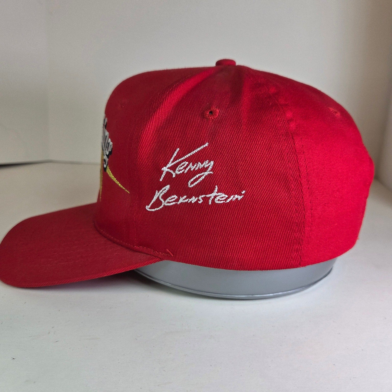 Vintage Bud King Kenny Bernstein Snapback Hat Drag Racing Budweiser KC Cap