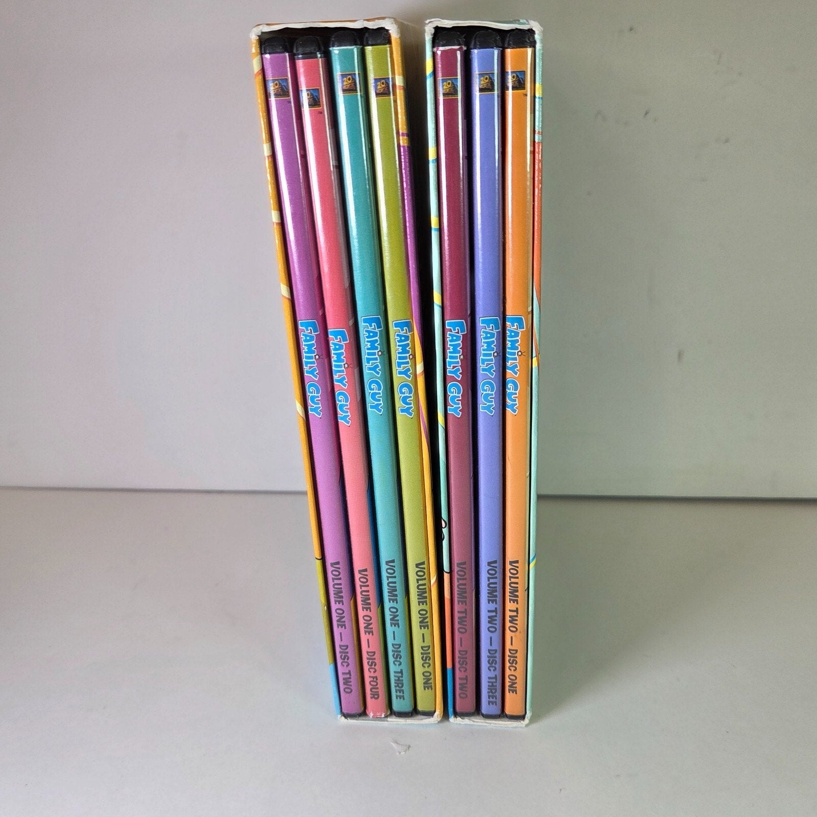 Lot of 2 Family Guy Volume 1 & 2: Season 1, 2 & 3 DVDs