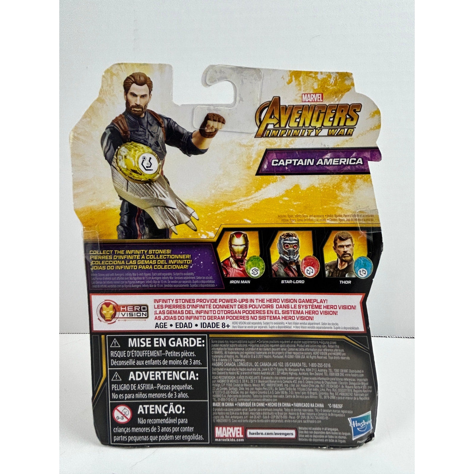 Marvel Avengers: Infinity War Captain America w/ Infinity Stone – Sealed New