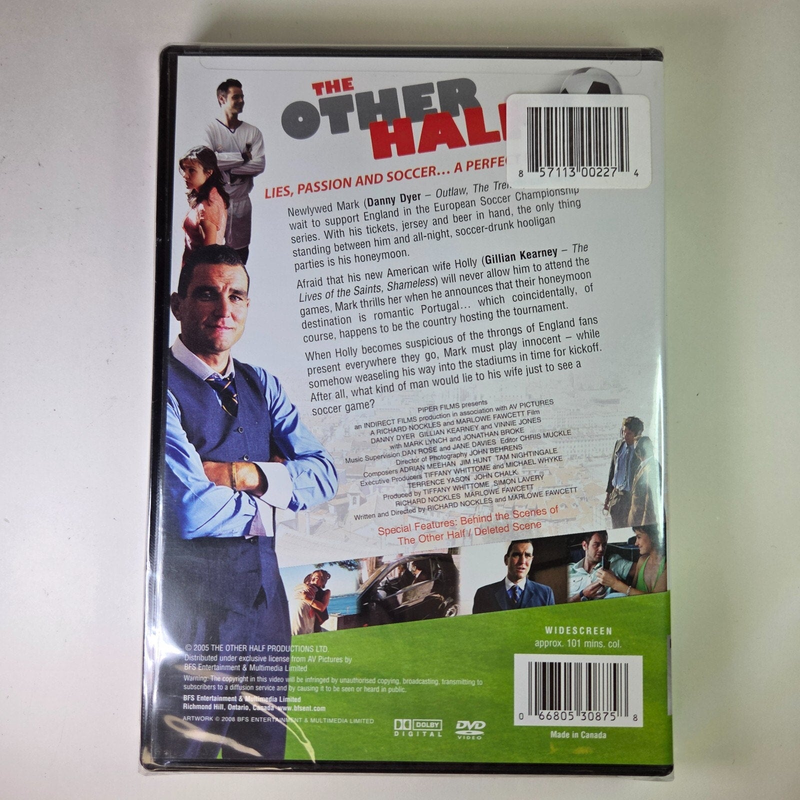 The Other Half DVD 2005 Danny Dyer Gillian Kearney