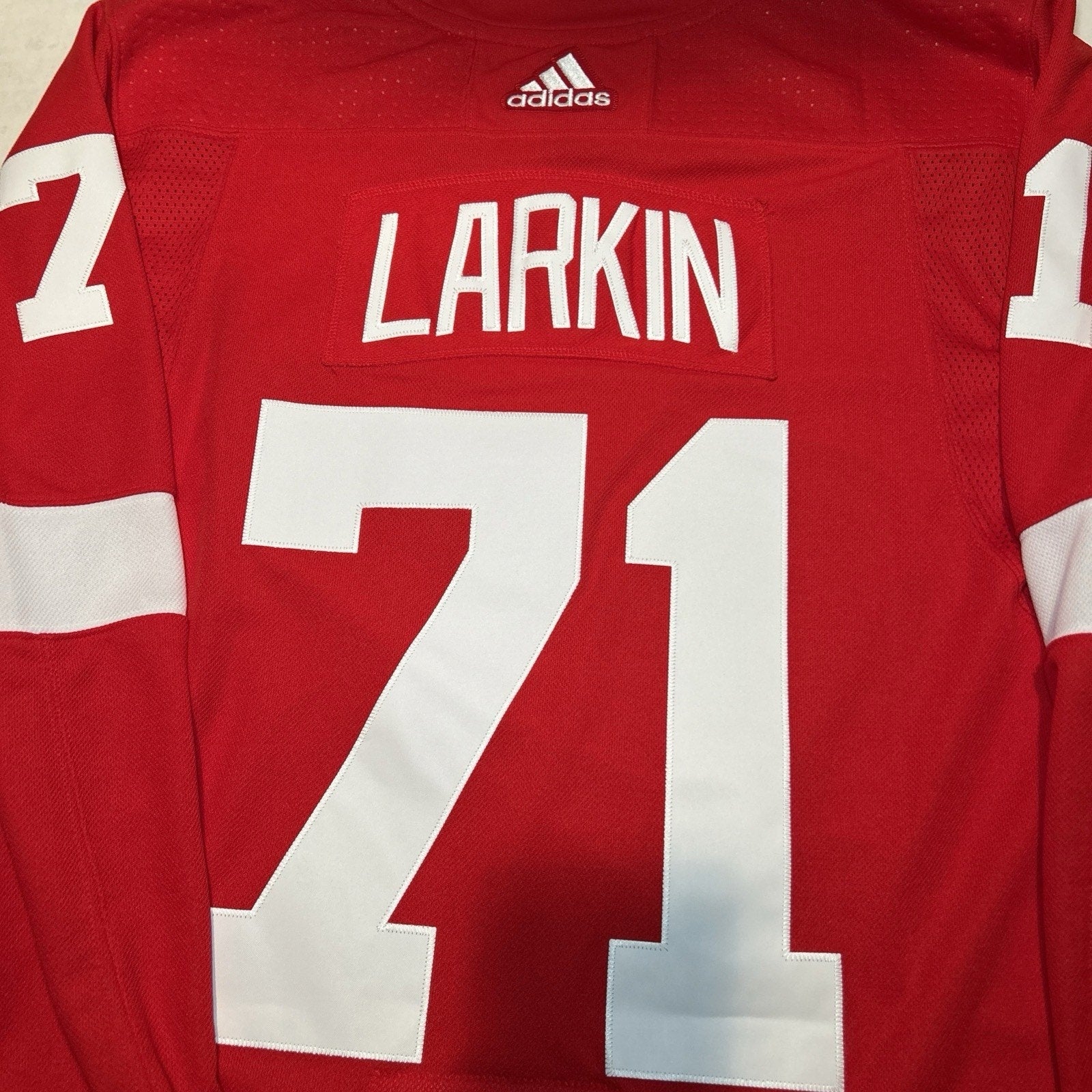 Dylan Larkin #71 Detroit Red Wings Adidas Climalite NHL Jersey Size 50