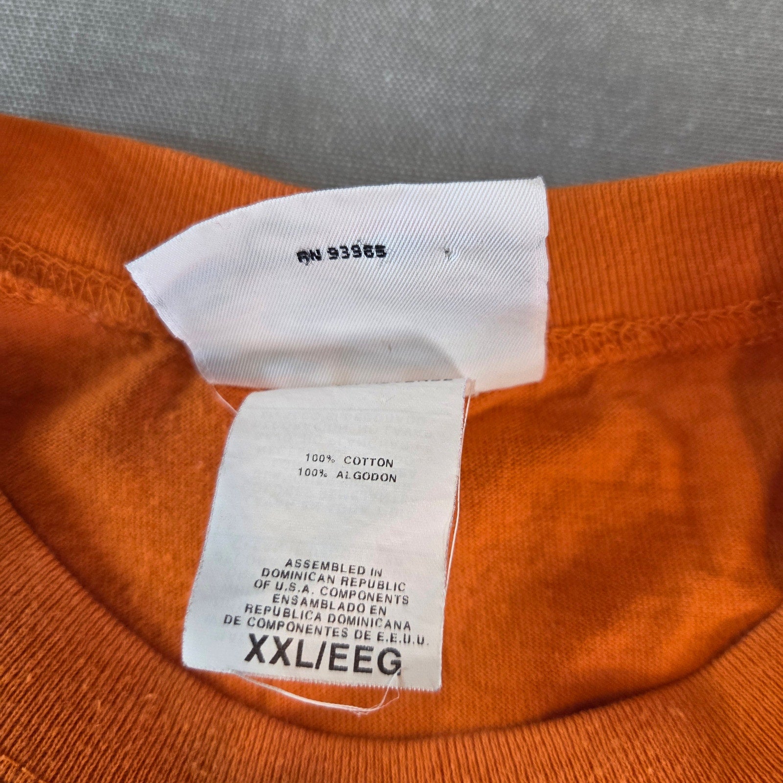 Vintage Tony Stewart #20 NASCAR Winner’s Circle Sleeveless Tee XXL Orange