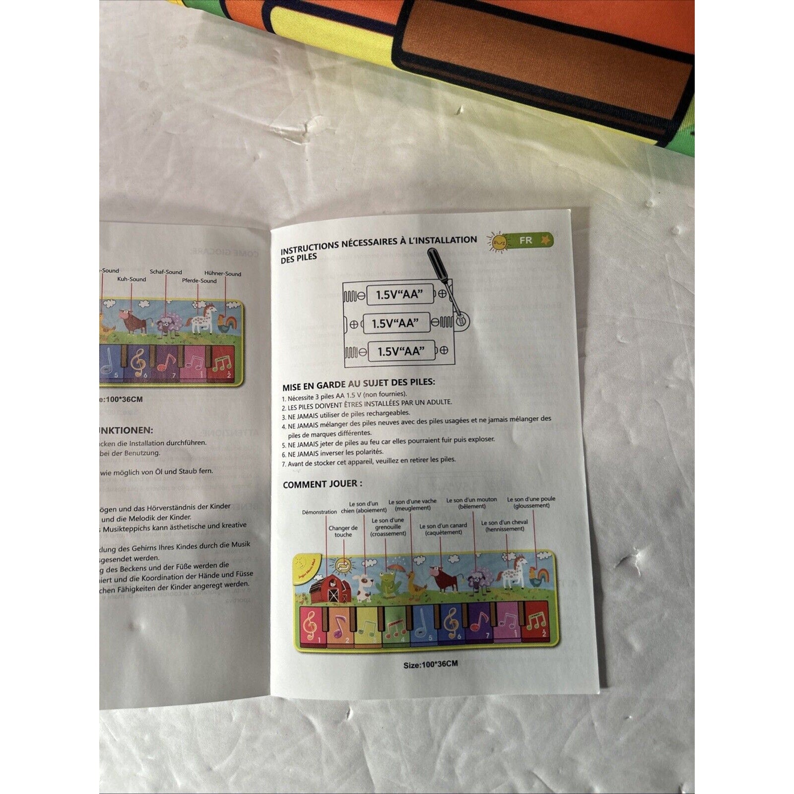 Joyjoz Baby Musical Mats with 25 Music Sounds, Toys Child Floor