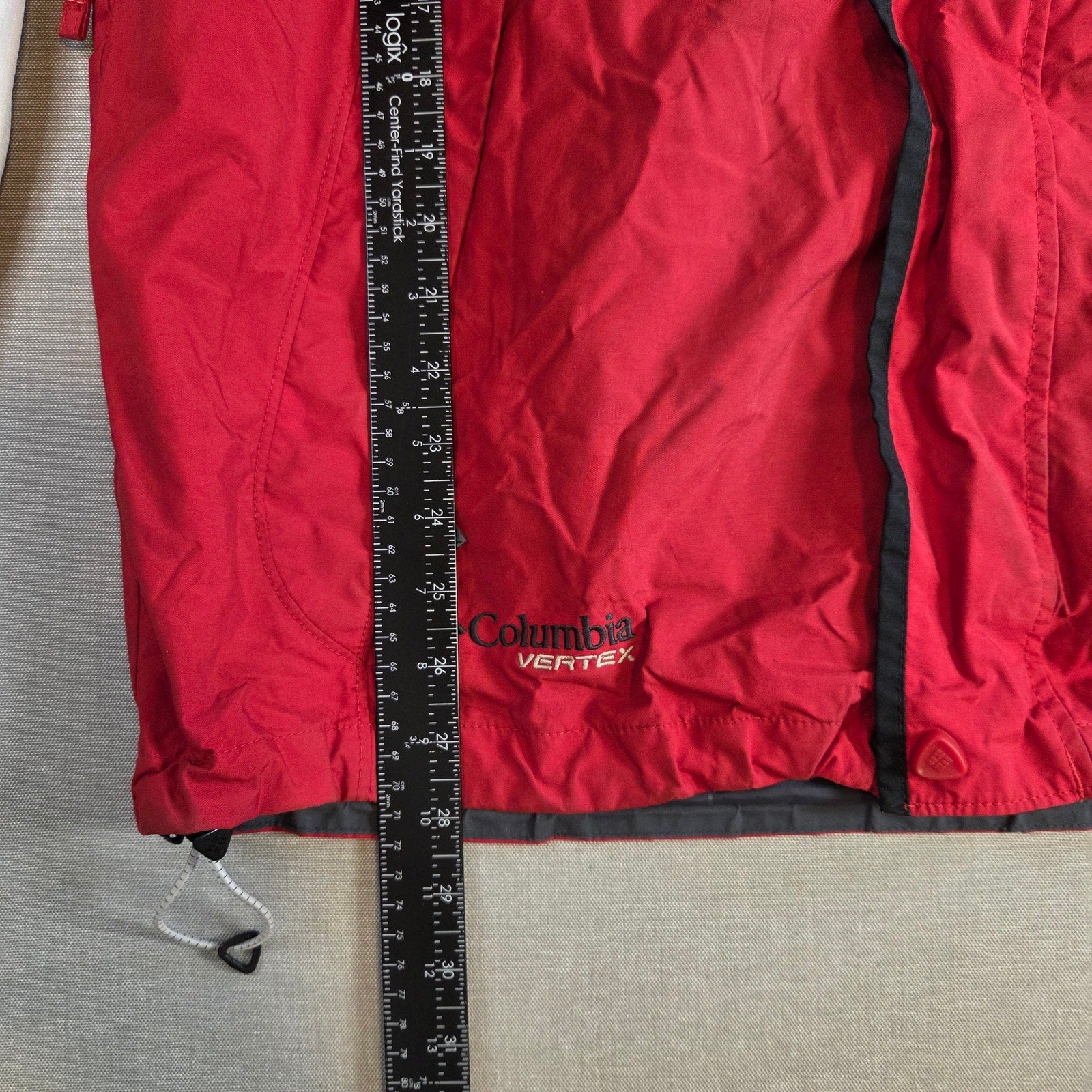 Columbia Vertex Omni-Shield CORE Interchange Jacket Shell Men’s L Red Gray 2004