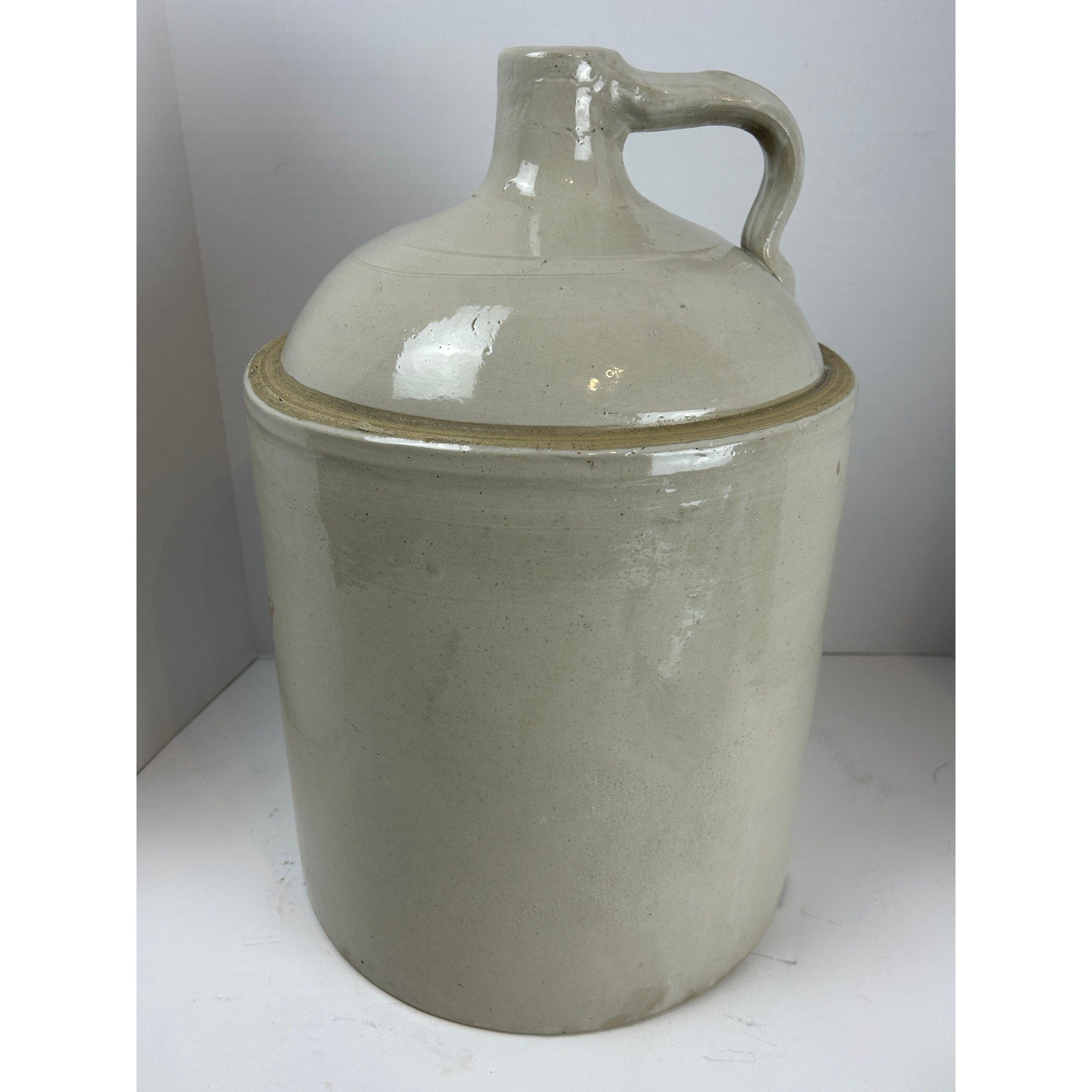 Red Wing Union Stoneware 5-Gallon Jug with Red Wing and Cobalt “5” Mark