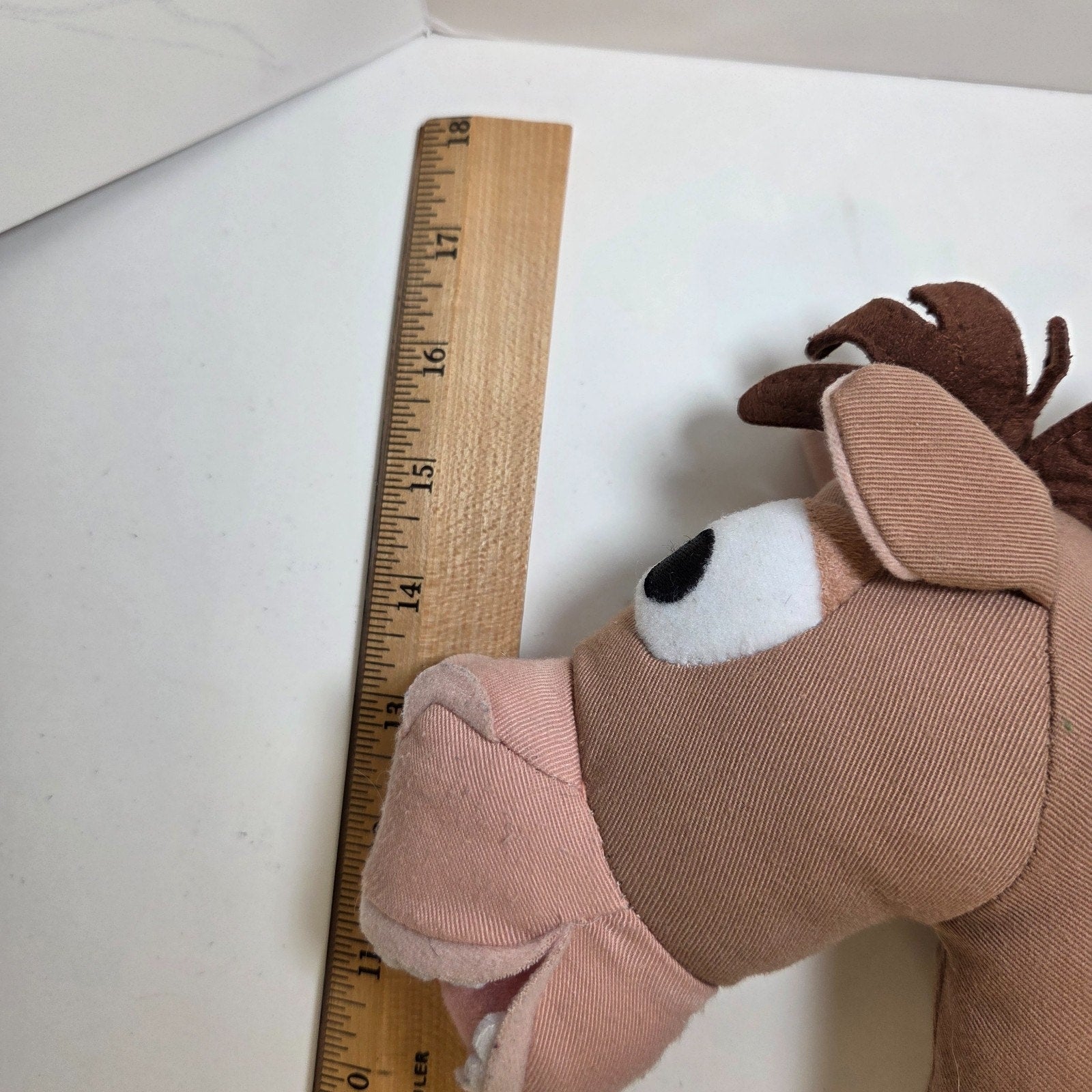 Disney Pixar Toy Story Bullseye Plush Horse 16" Disney Store VTG Brown Saddle