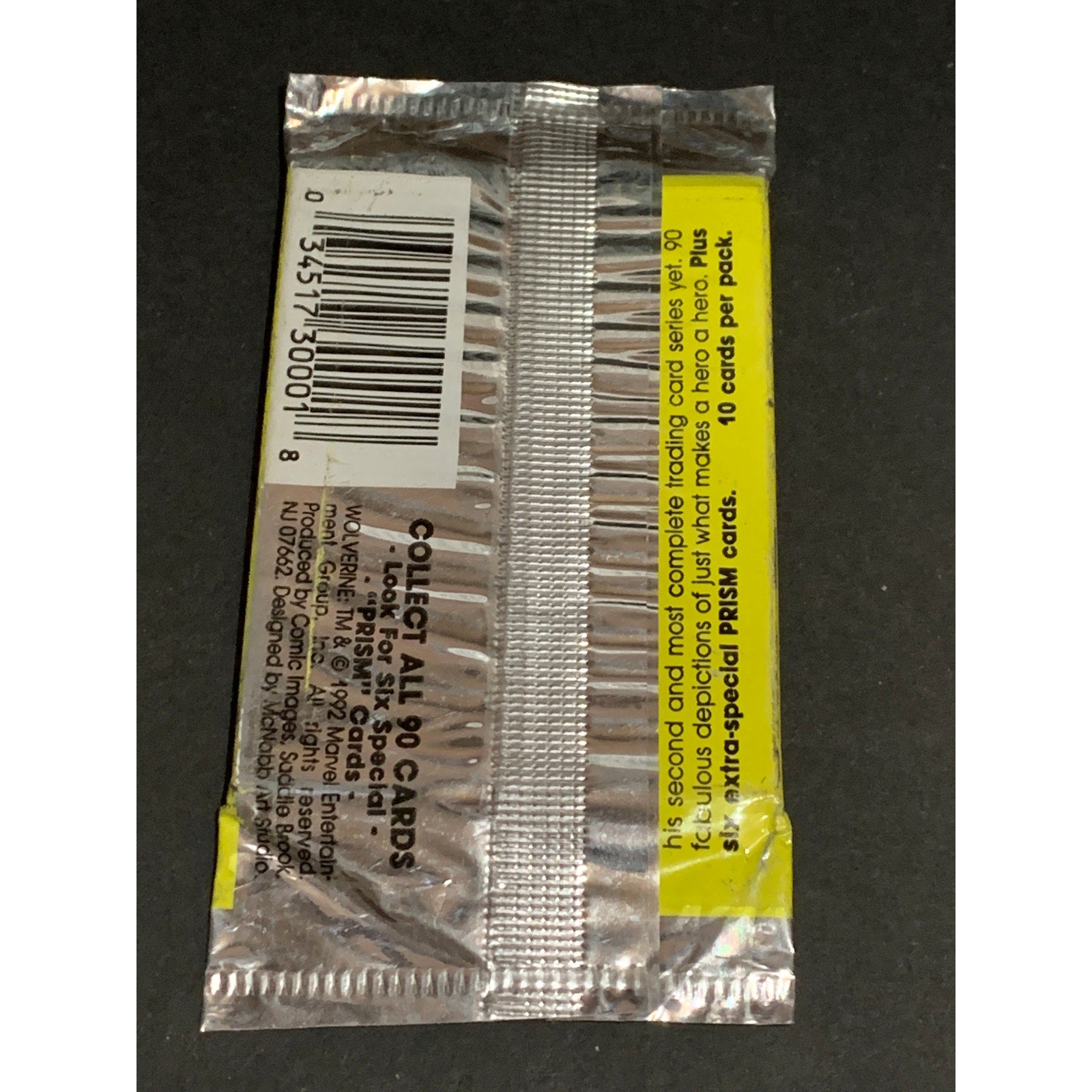 1992 Comic Images Wolverine From Then Til Now Series 2 Card Pack