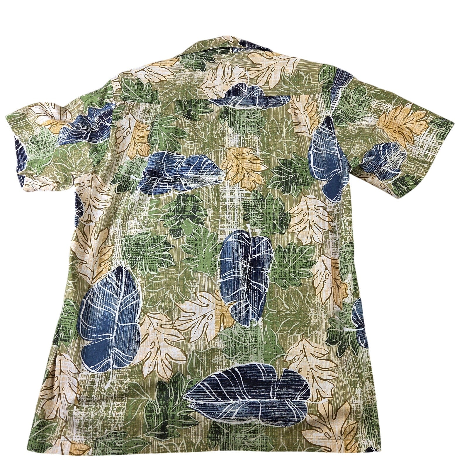 RJC Hawaii USA Aloha Shirt Mens Small Cotton Tropical Camp Button Up