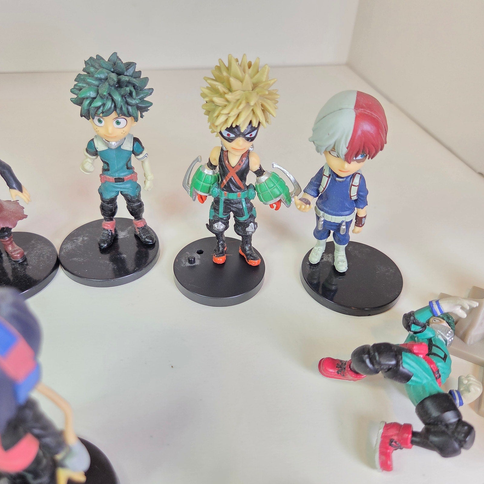 My Hero Academia Anime Figure Lot – Deku, Bakugo, Todoroki & Others