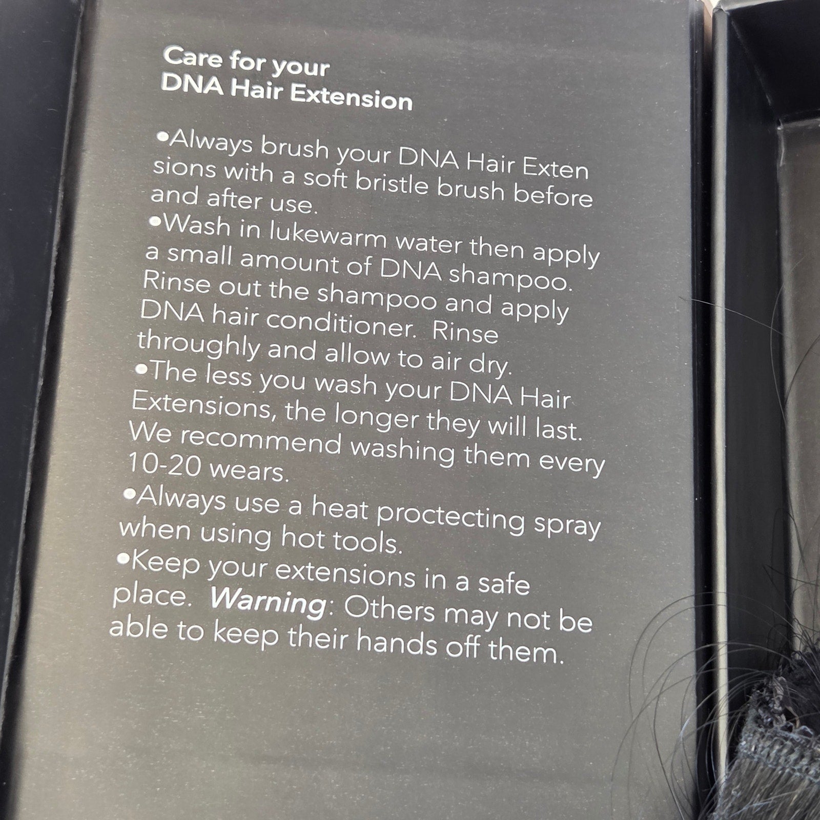 DNA Hair Tools 20 Inch #3 Dark Brown Remy Clip In Extensions Full Set